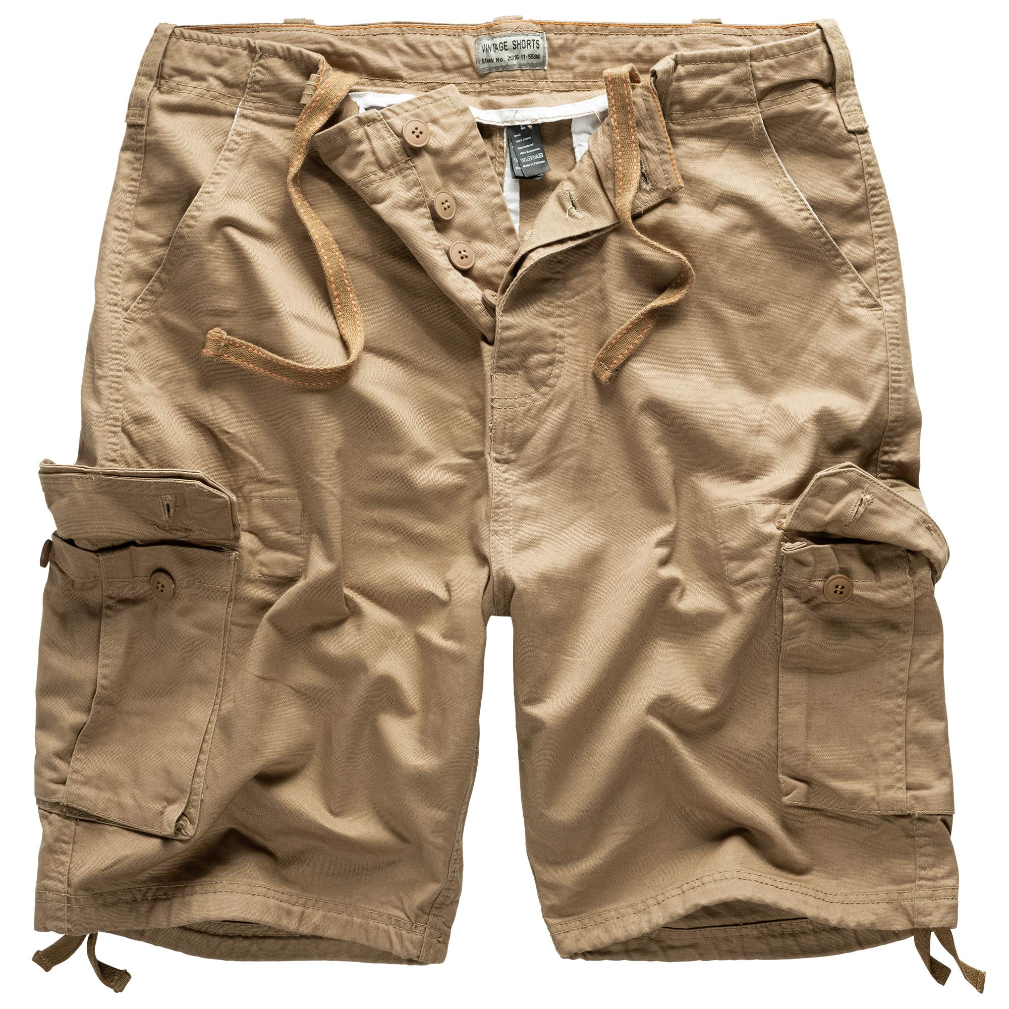 Vintage Washed Beige High Waisted Denim Shorts for Women - Casual Summer Outfit, Beach Vacation, and Street Style Fashion