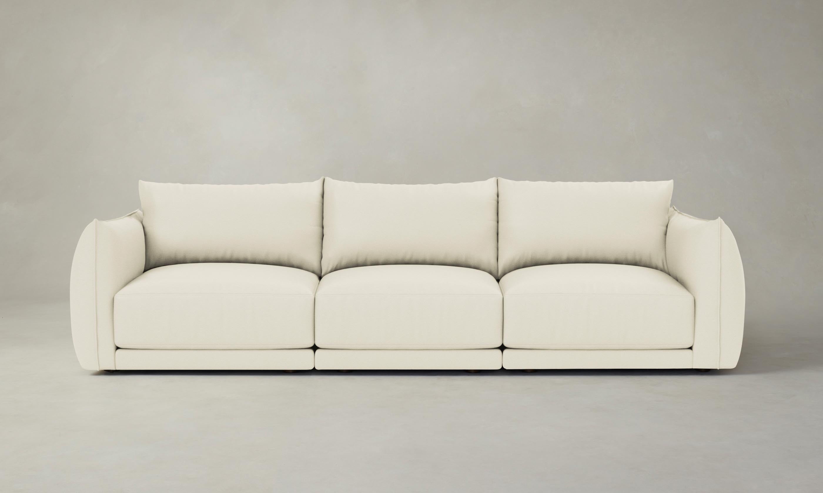Premium Jones Modular Sofa with Pebbled Leather Upholstery - Modern Swan Design for Living Room, Lounge & Office Spaces