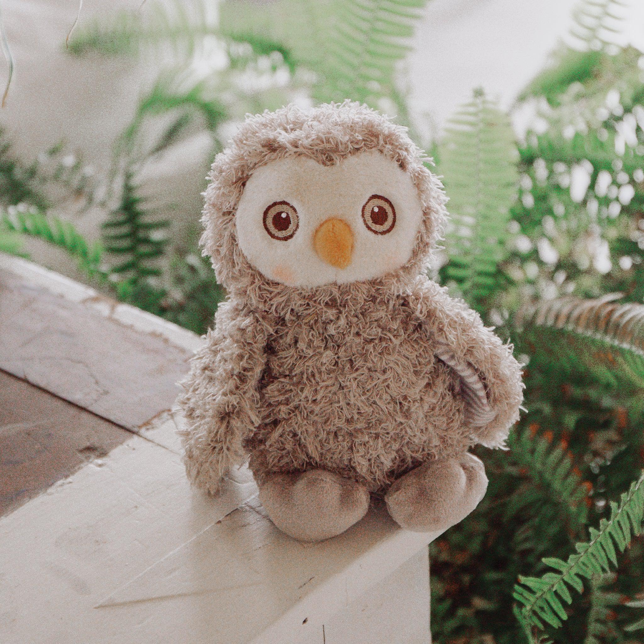 Blink The Owl Stuffed Animal - Soft Plush Toy for Kids & Adults, Cute & Cuddly Gift for Birthdays, Christmas - Perfect for Nursery Decor, Bedtime Comfort & Collectibles