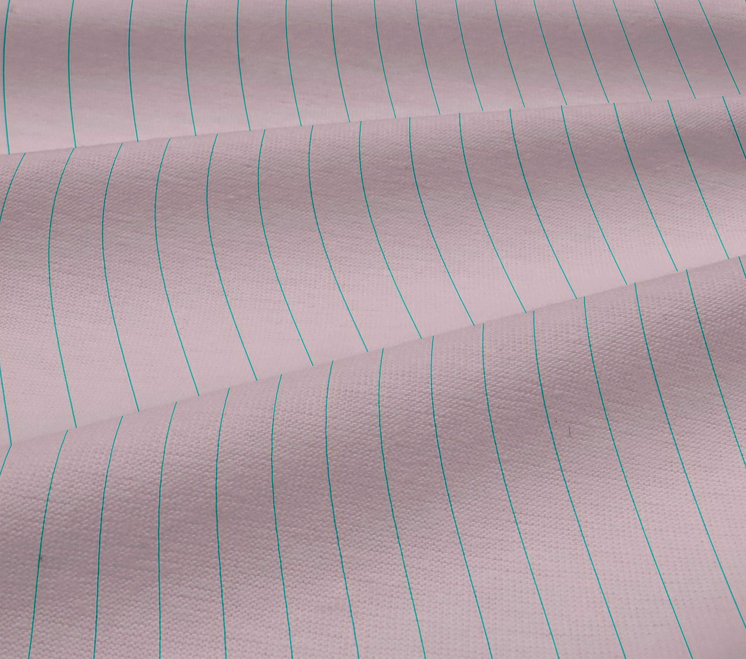 oneOone Viscose Jersey Baby Pink Pin Stripe Dress Fabric - 60 Inch Wide by The Yard | Soft Stretchy Material for Dresses, Skirts & DIY Fashion Projects
