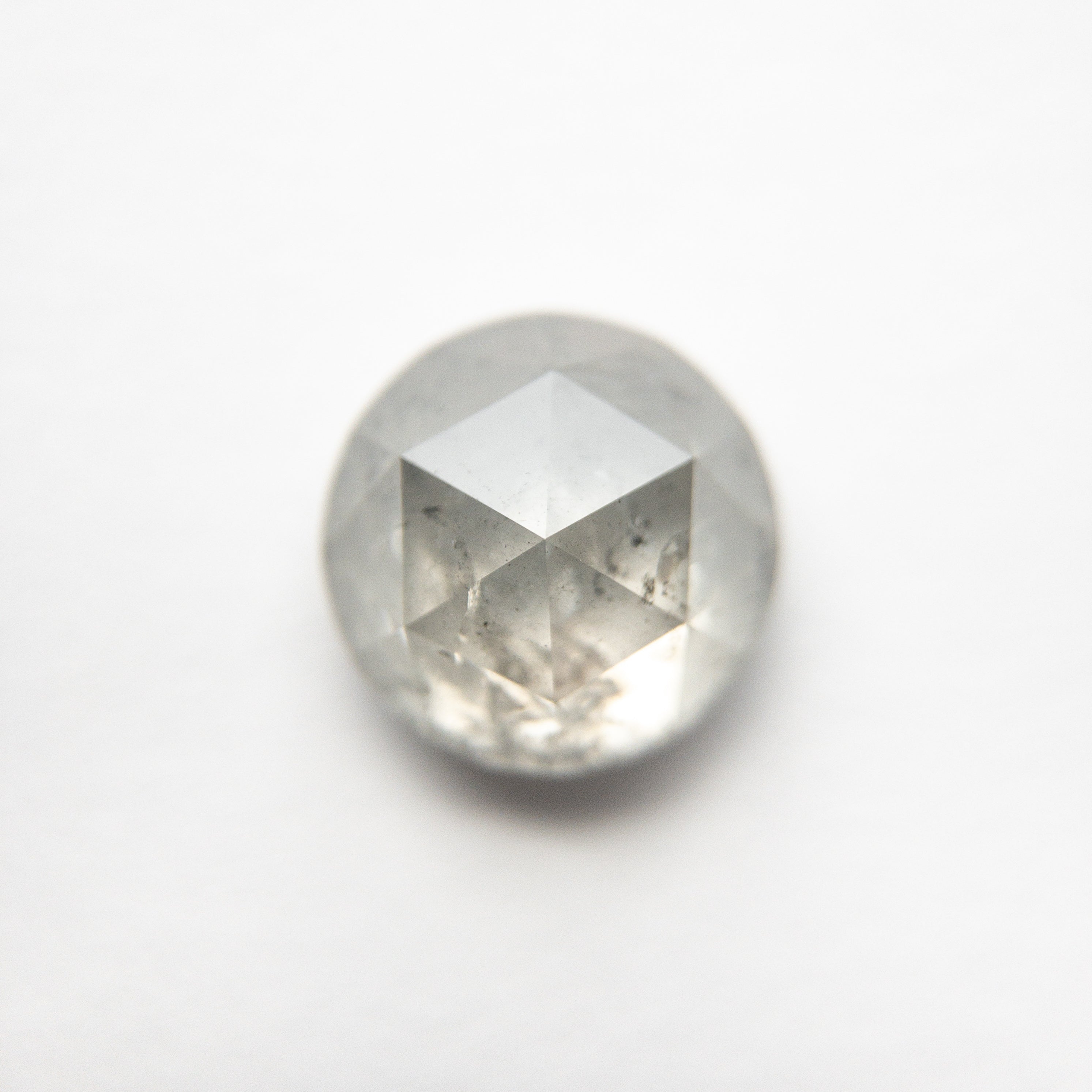 2.14ct Round Double Cut Lab-Created Diamond - 7.55x7.61x4.61mm (18728-06) | Perfect for Engagement Rings & Fine Jewelry Making