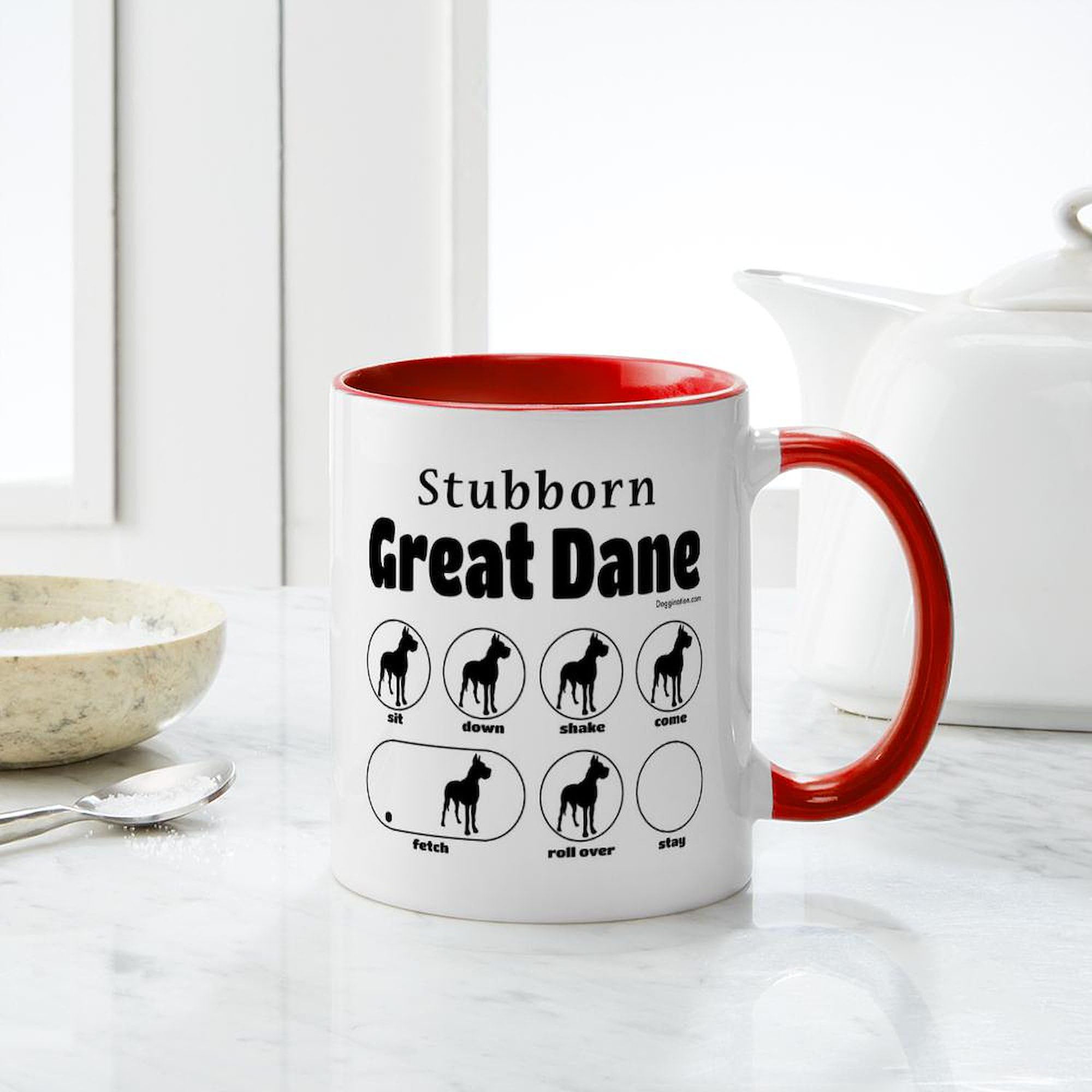 SGDT 11 oz (325 ml) Ceramic Coffee Mug - Insulated Travel Mug for Hot & Cold Drinks - Perfect for Office, Home, Camping & Gifts