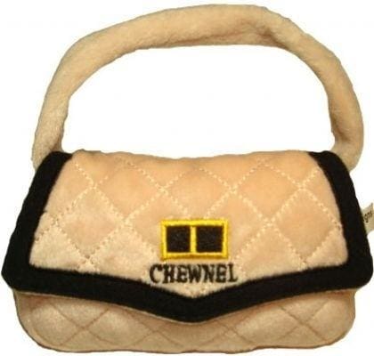 Durable Chewnel Purse Dog Toy for Small & Medium Dogs - Interactive Chew Toy for Teething, Boredom Relief & Dental Health - Perfect for Indoor & Outdoor Playtime