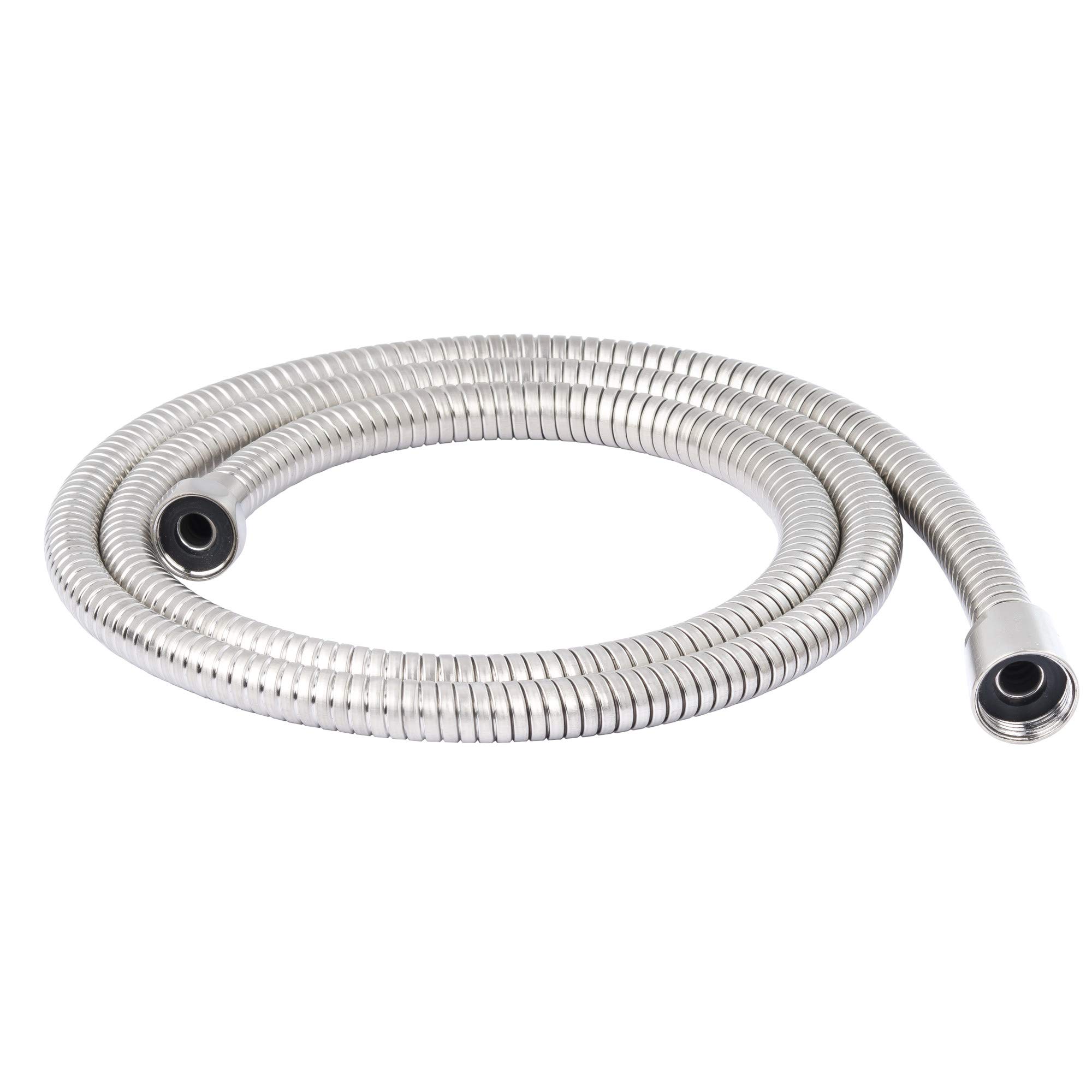 Miseno MNOHSH100 60-Inch Stainless Steel Hand Shower Hose with 1/2