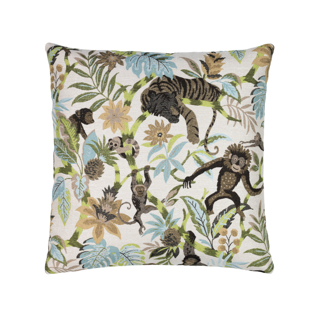 Monteverde Indoor/Outdoor Decorative Square Pillow - Waterproof & UV Resistant Cushion for Patio, Garden, Sofa & Porch