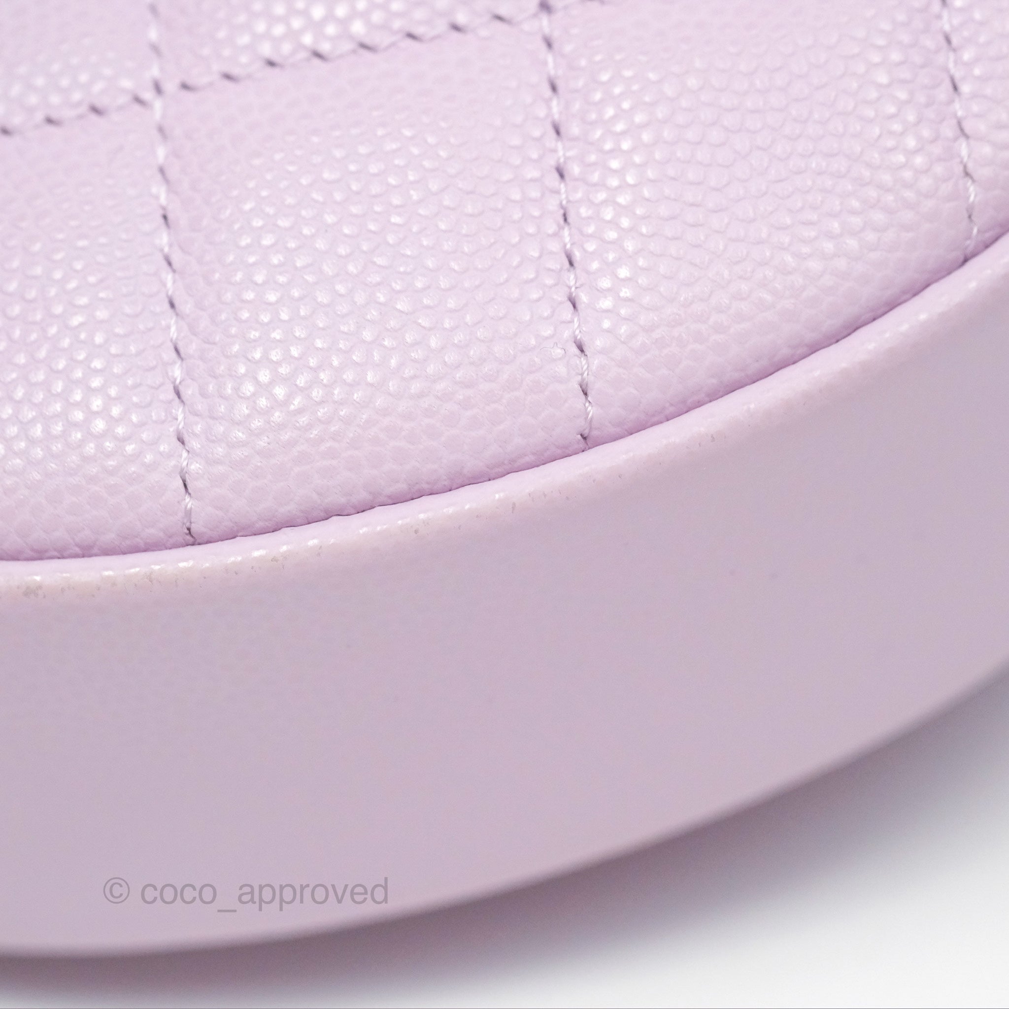 Chanel Bow Hobo Pouch Bag in Lilac Caviar Leather with Gold Hardware - Perfect for Evening Events & Luxury Gift Giving