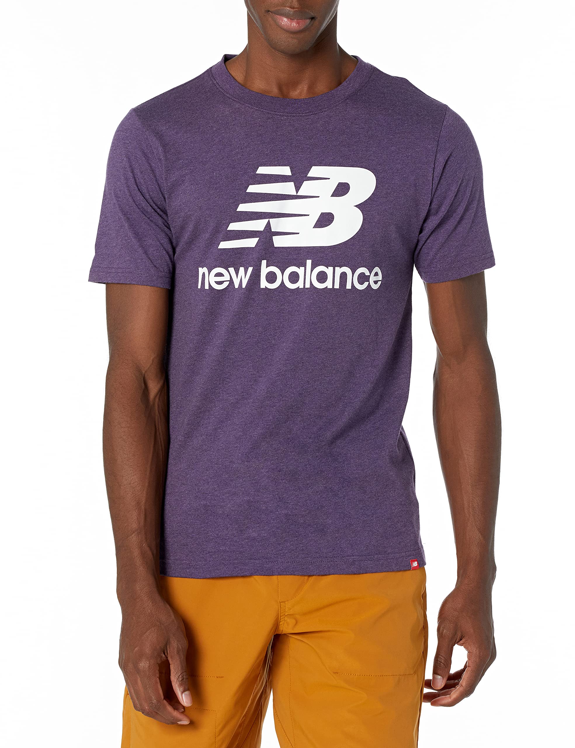 NB Essentials Stacked Logo Pullover Hoodie - MT03558 | Men's Casual Fleece Hooded Sweatshirt for Streetwear & Loungewear | Perfect for Gym, Travel & Everyday Wear