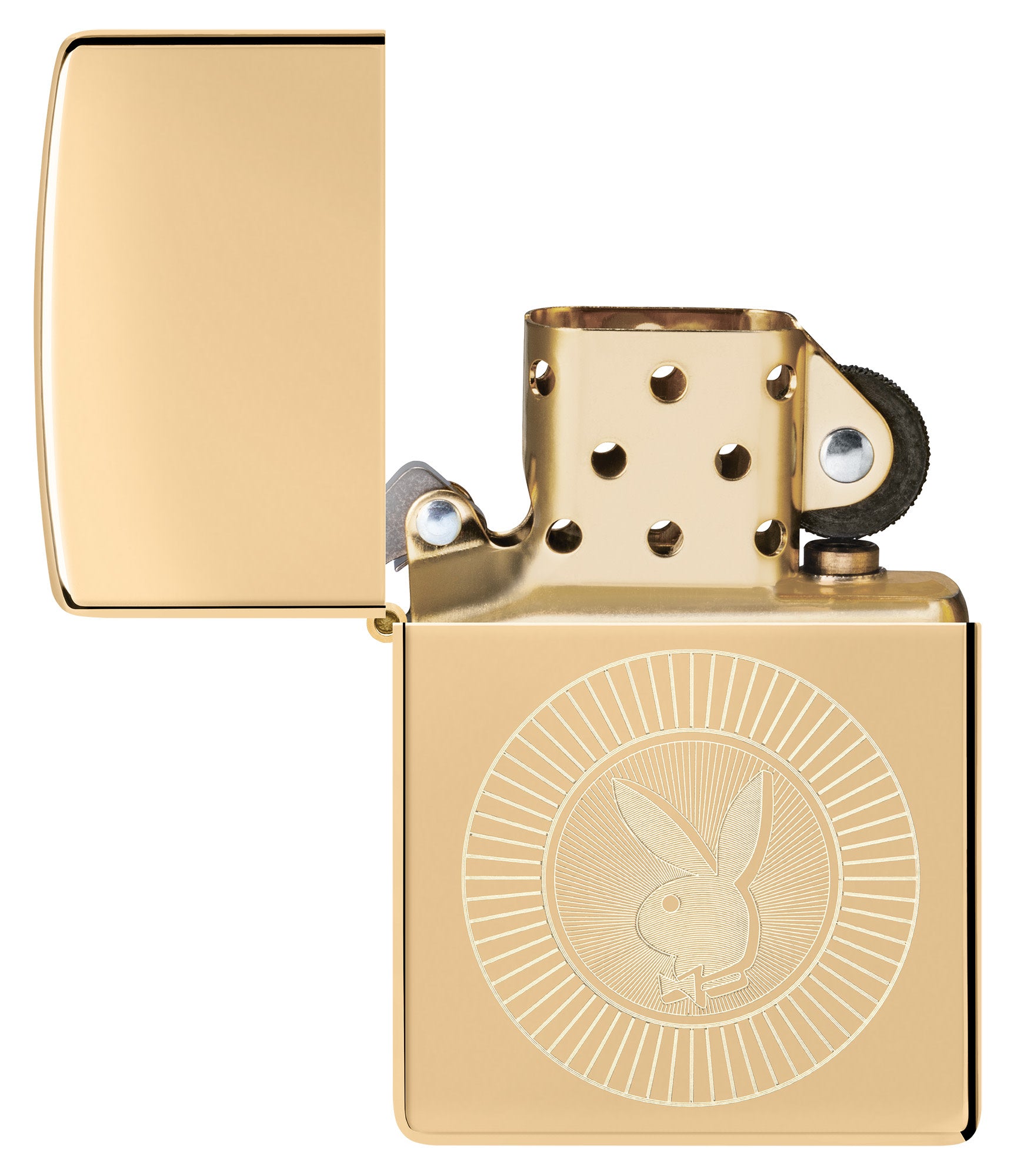 Playboy Rabbit Head Design Laser Engraved High Polish Brass Pendant - Perfect for Necklaces, Gifts & Fashion Accessories