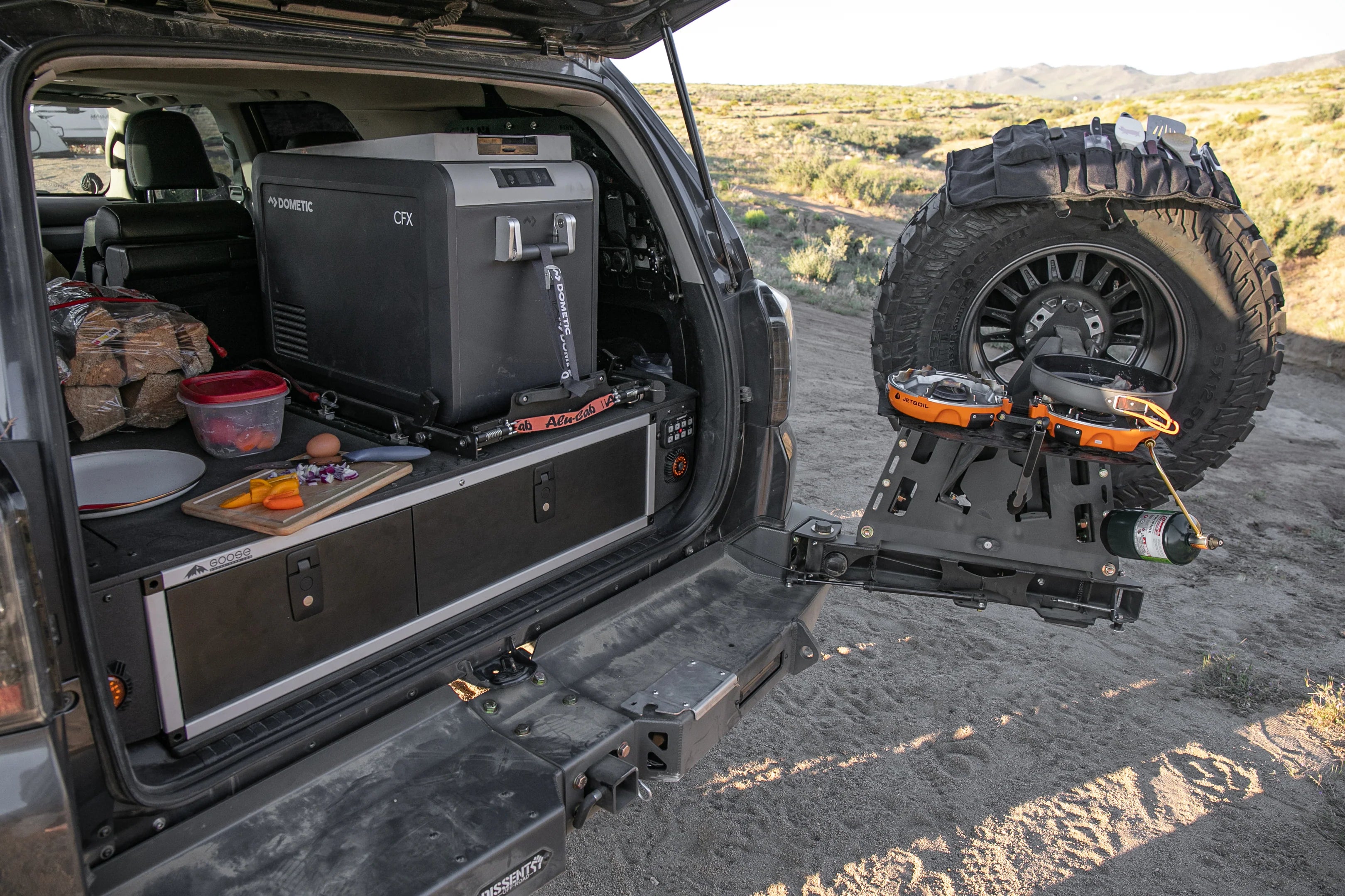Dissent Off Road Modular Rear Bumper for 2010-2024 Toyota 4Runner | Heavy Duty Steel Bumper with Tire Carrier | Perfect for Off-Roading & Overlanding Adventures
