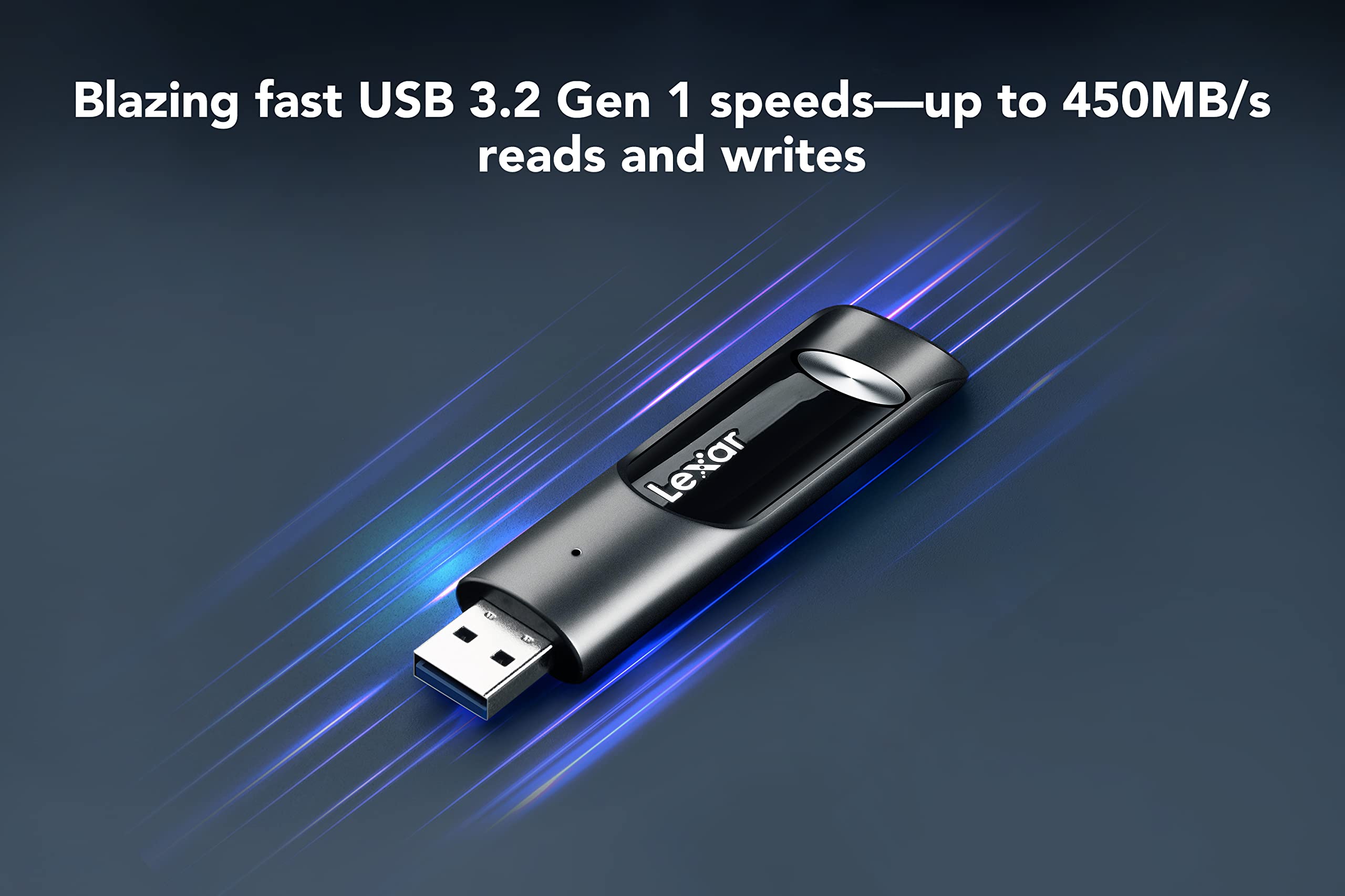 Lexar JumpDrive P30 1TB USB 3.2 Gen 1 Flash Drive - High-Speed 450MB/s Read, Portable USB Stick for PC, Laptop, Mac - External Storage for Photos, Videos, Documents - Perfect for Work, School & Travel Backup