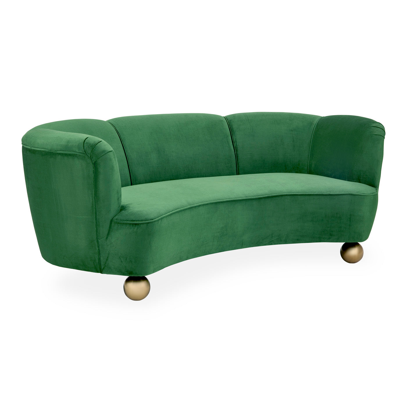 Parker Curved Sofa - Modern L-Shaped Sectional Couch with Storage Chaise for Living Room, Family Room & Home Theater | Comfortable Fabric Upholstered Lounge Sofa Set