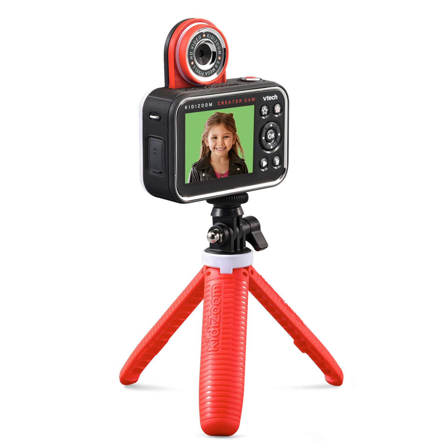 VTech KidiZoom Creator Cam - Kids Digital Camera with HD Video, 2.0