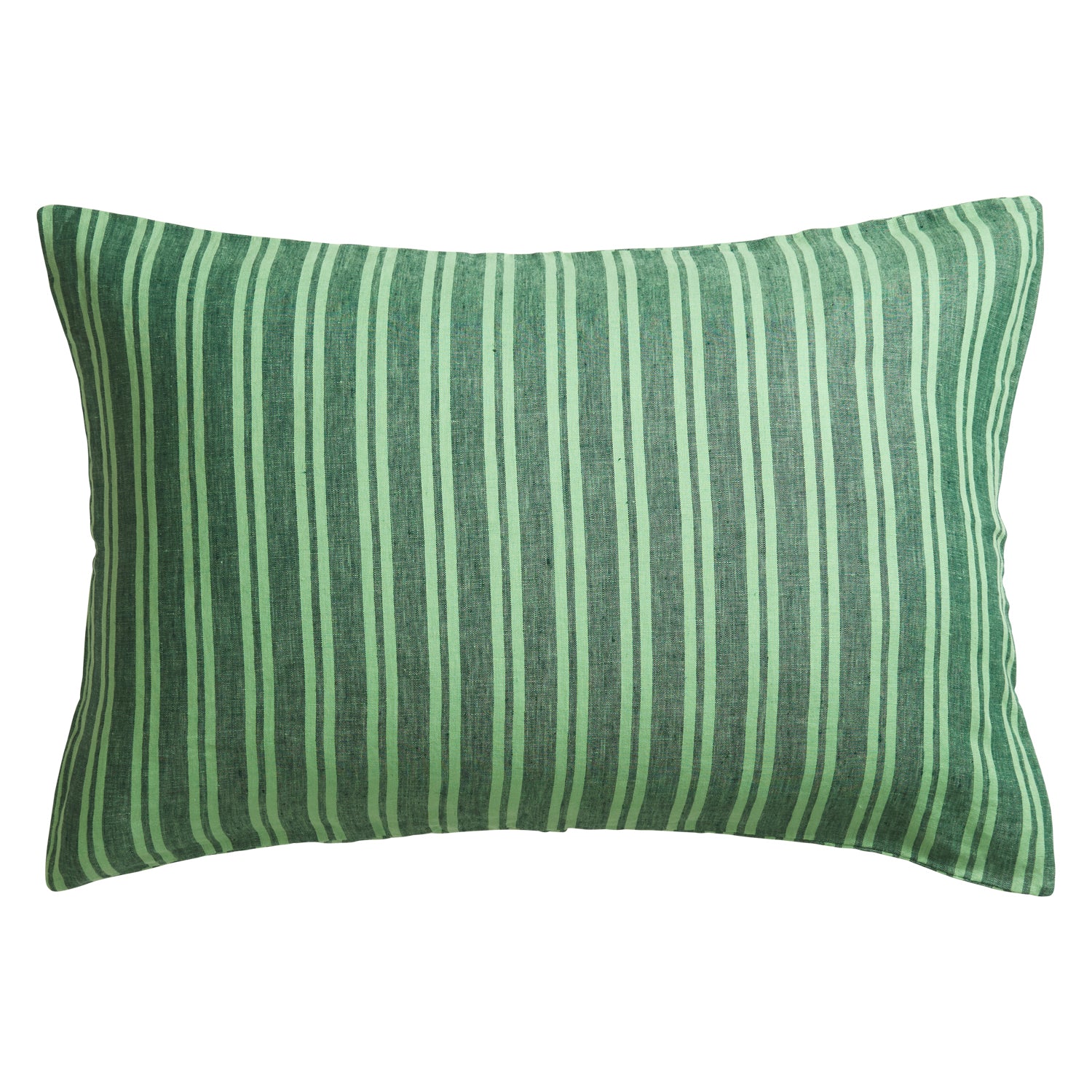Premium Nadine Linen Pillowcase Set - Soft Breathable Forest Green Bedding (Set of 2) for Cozy Home & Hotel Luxury Experience
