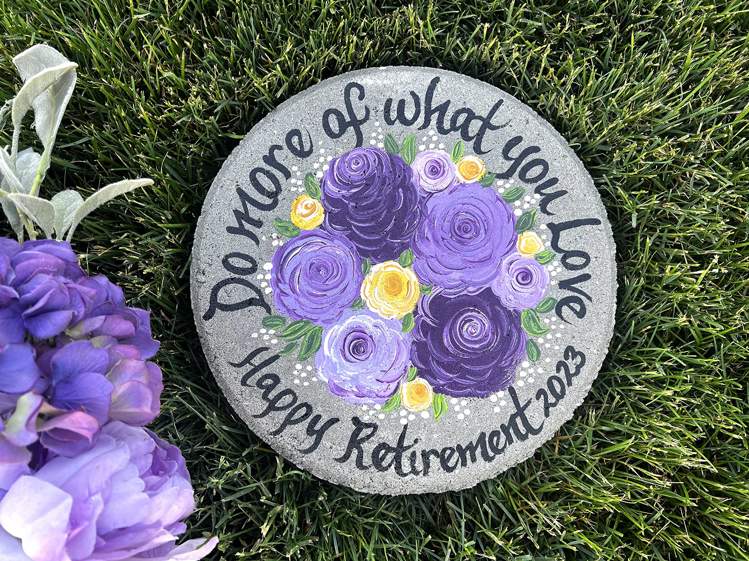 Personalized Retirement Gifts for Women - Elegant Purple Floral Keepsake Box - Perfect Retirement Party Favors, Coworker Farewell Gift & Office Retirement Decorations