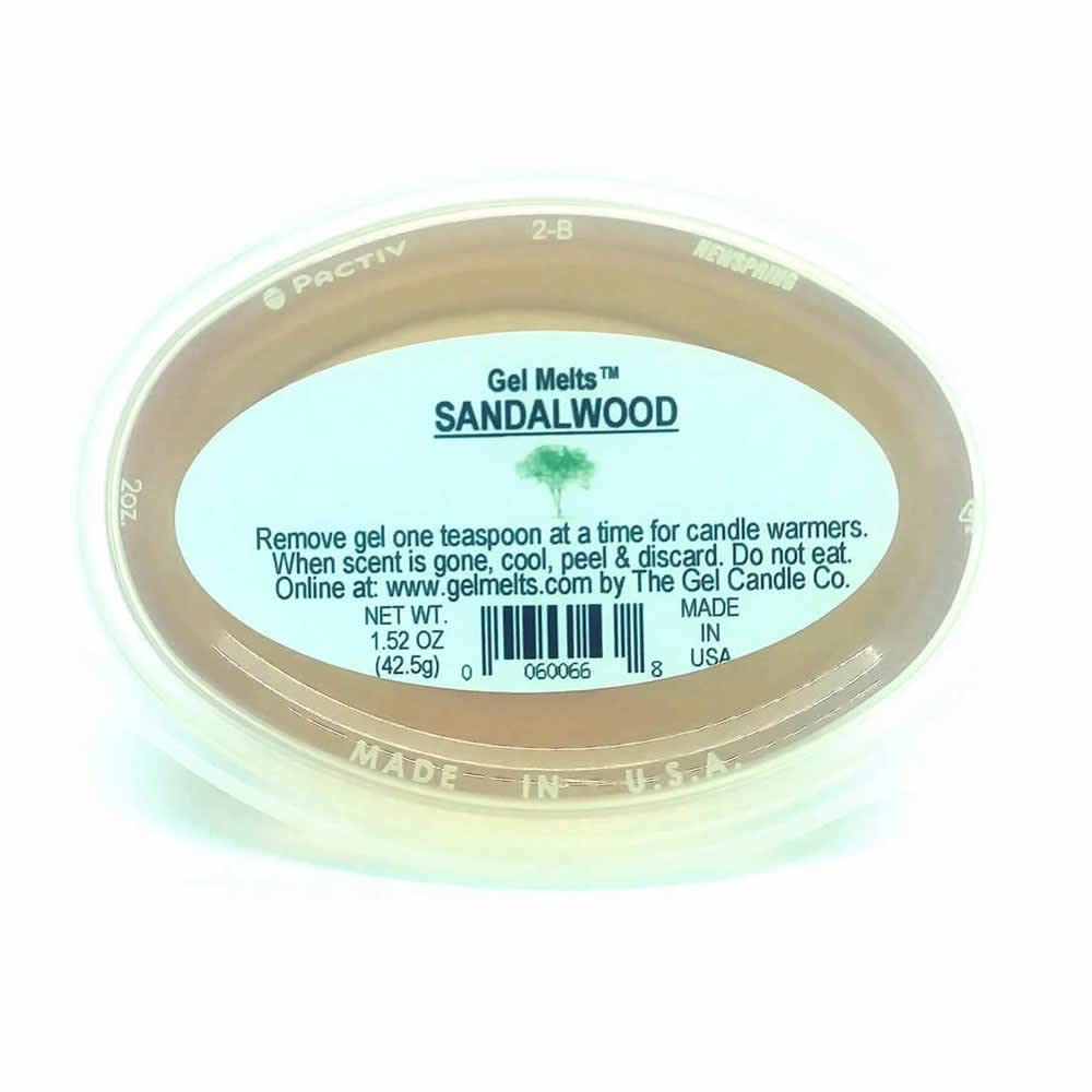 3 Pack Sandalwood Scented Easy Peel Wax Melts for Wax Warmers & Burners - Long Lasting Aromatherapy for Home, Office & Spa Relaxation