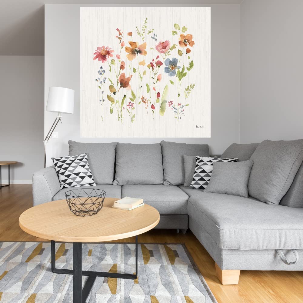 Time to Share VIII by Lisa Audit - Premium Fine Art Canvas Wall Decor for Living Room, Bedroom, Office & More - 37x37 Inch Ready-to-Hang Painting - Perfect for Home, Office & Commercial Spaces