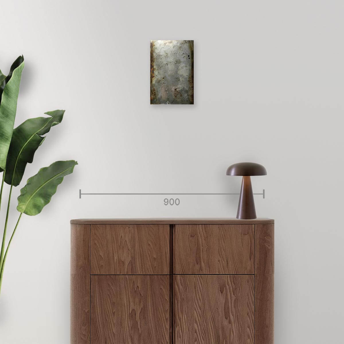 Premium Illusione MDF Panel with Zinc Erosion Finish - Perfect for Modern Home Decor & DIY Wall Art Projects