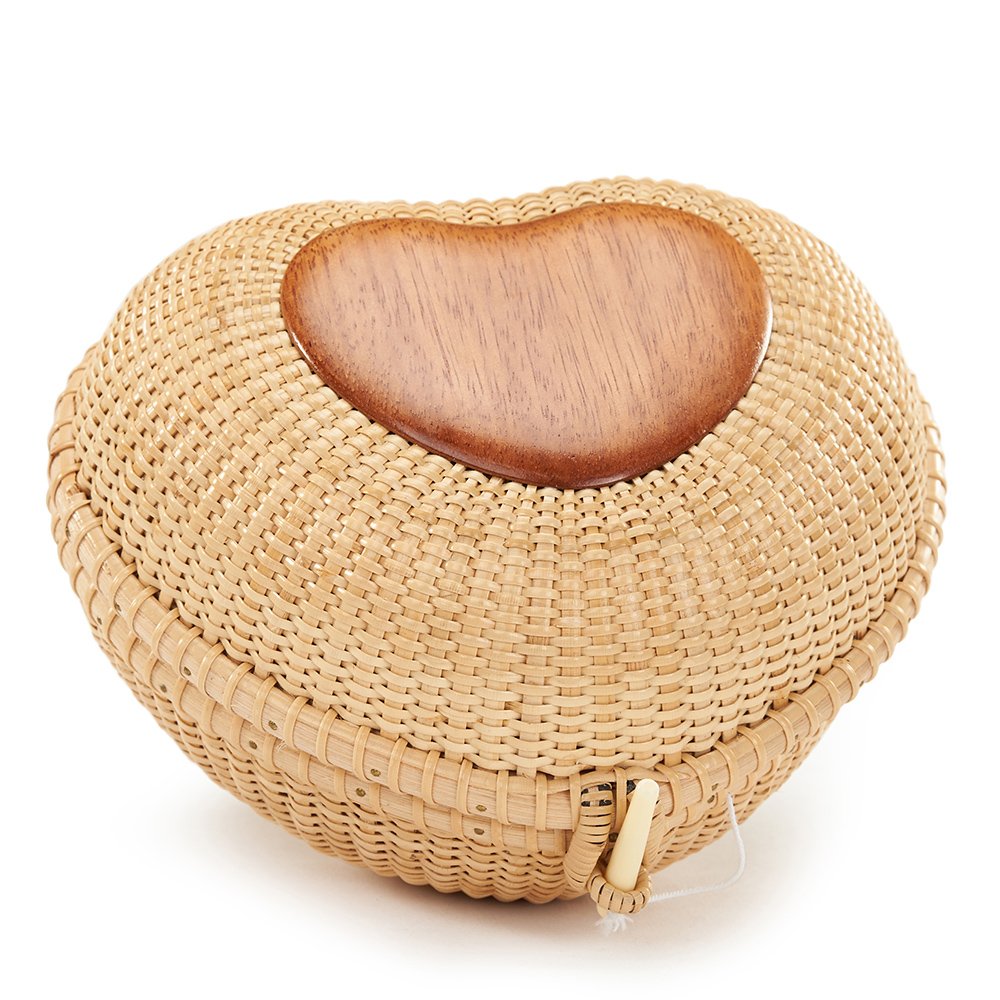 Handwoven Bamboo Jewelry Storage Box - Traditional Chinese Handicraft Basket for Organizing Rings, Earrings & Necklaces | Perfect for Bedroom, Bathroom & Travel Accessories