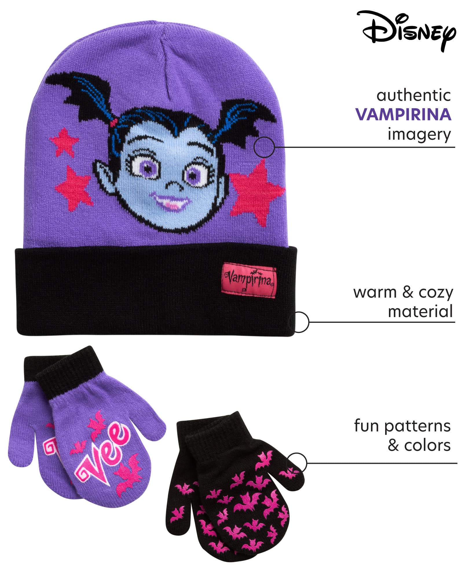 Disney Girls' Hat - Cute & Stylish Princess Design for Outdoor Adventures, Birthday Parties, and Theme Park Visits