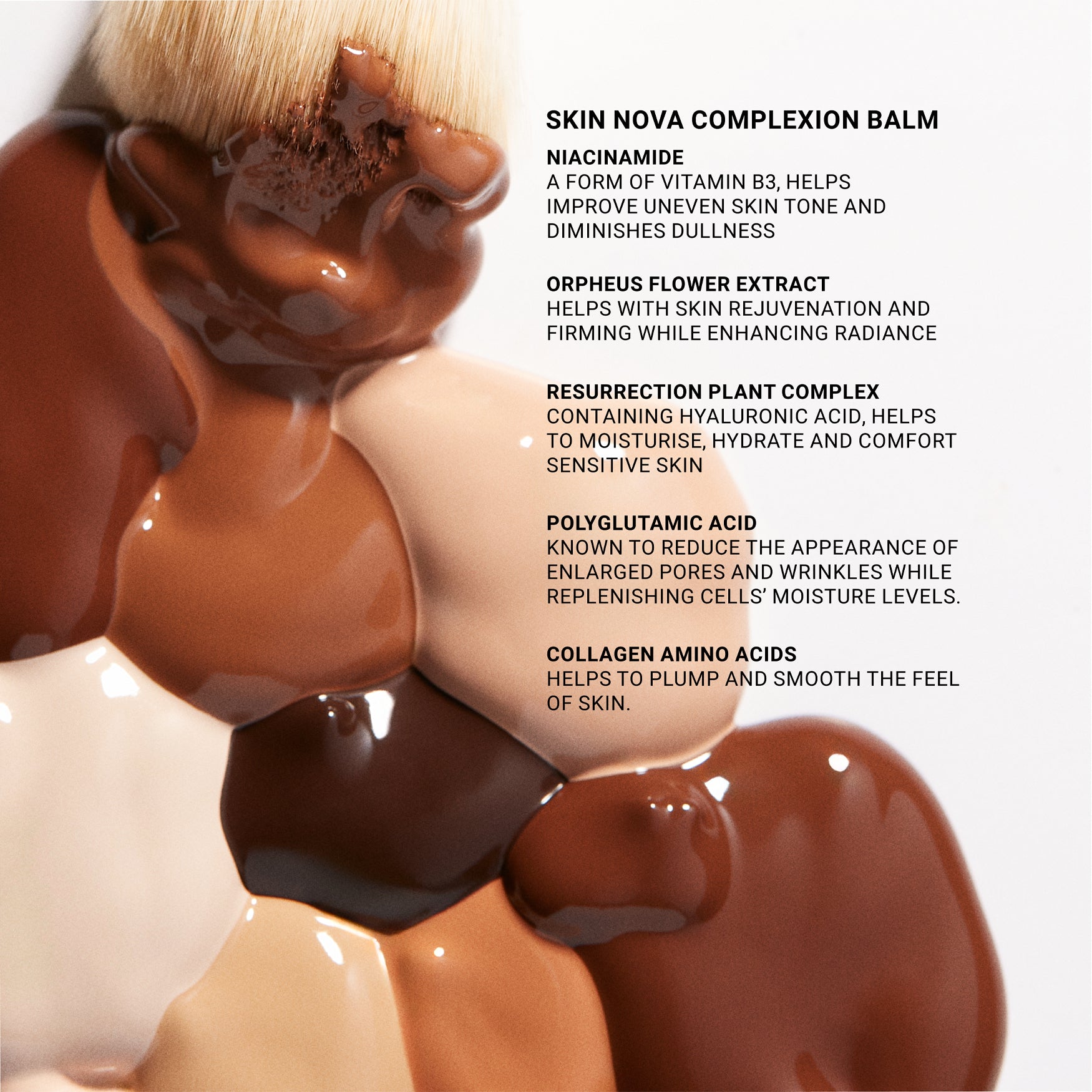Skin Nova Complexion Balm - Hydrating & Brightening Face Moisturizer for Glowing Skin | Day & Night Cream for Dry, Sensitive Skin | Perfect for Daily Skincare Routine & Makeup Prep