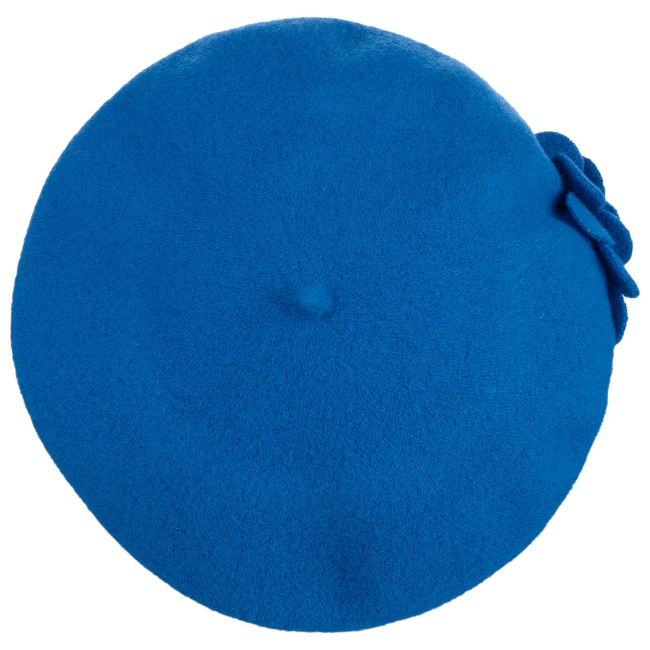 Lierys Agris Flower Wool Basque Beret - Classic French Style Winter Hat for Women, Perfect for Outdoor Activities, Travel & Fashion Accessories