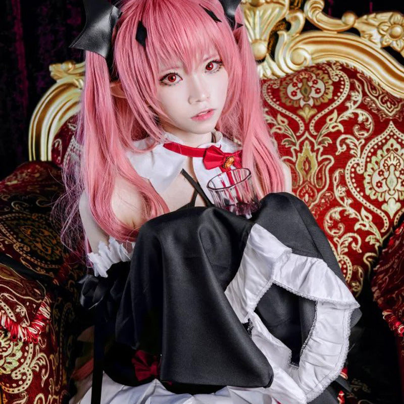 Seraph Witch Halloween Costume for Women - Gothic Angel Witch Outfit with Wings & Dress - Perfect for Halloween Parties, Cosplay & Themed Events
