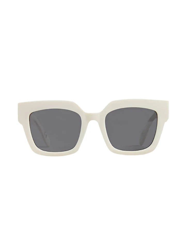 VANS Belden Shades Sunglasses - Marshmallow Color Retro Style UV Protection for Men & Women - Perfect for Beach, Driving, and Outdoor Activities