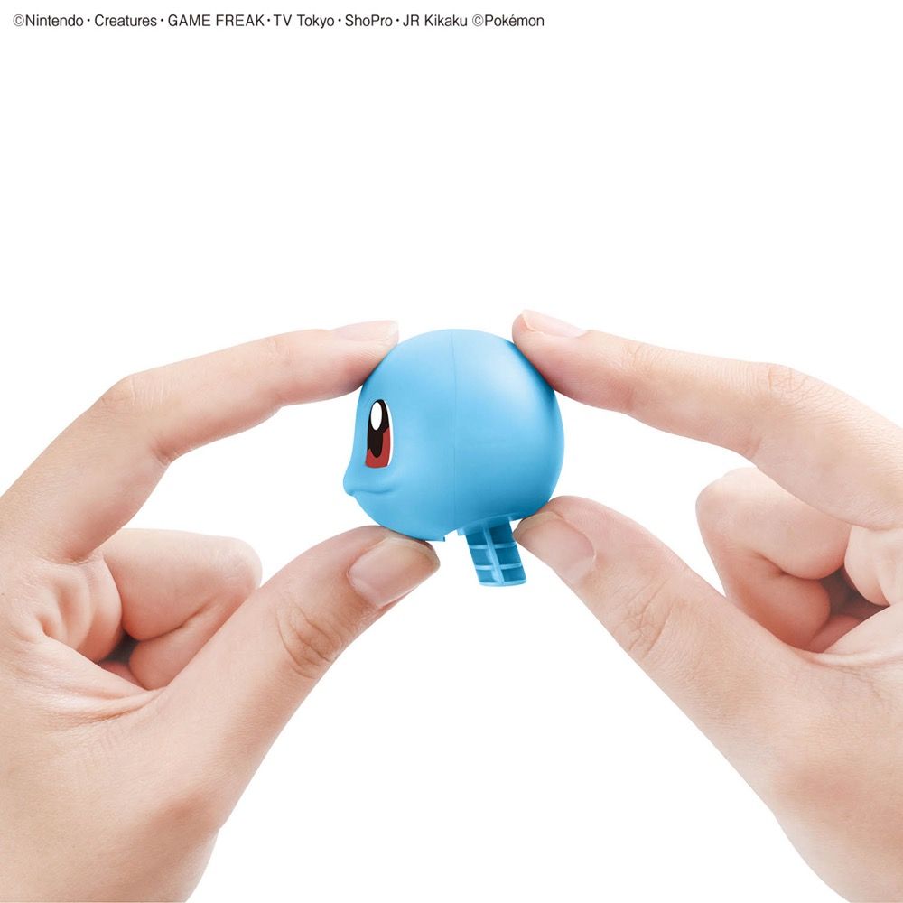 Bandai Quick Model #17 Pokemon Squirtle/Zenigame Plastic Model Kit - Build & Display for Anime Fans & Collectors - Perfect for Home Decor, Gifts & Pokemon Themed Parties