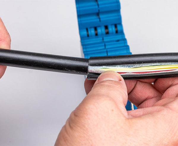 5.8mm & 12mm Mid Span Slit & Ring Tool - Professional Cable Management Solution for Network Installations & Data Centers