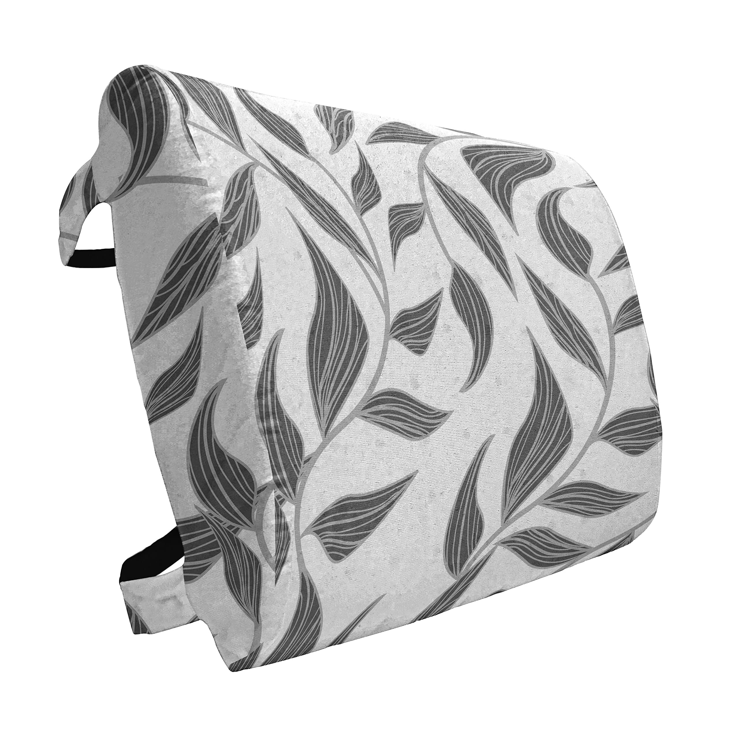 Ambesonne Grey Lumbar Support Pillow for Office Chair & Car Seat - 14