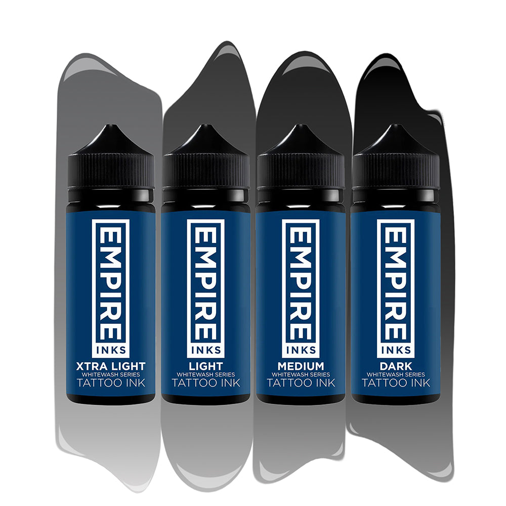 Empire Inks White Wash Set - Premium Screen Printing Ink Kit for T-Shirts & Fabric - Perfect for DIY Projects, Custom Apparel, and Small Business Printing