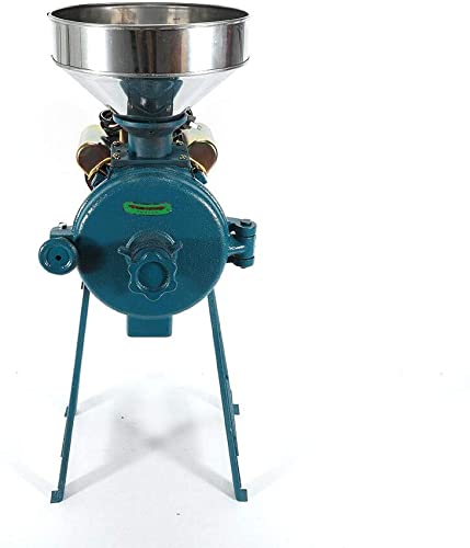 220V Electric Grain Grinder Mill Machine for Coffee, Corn, Rice & Flour - Commercial & Home Use for Baking, Brewing & Food Preparation