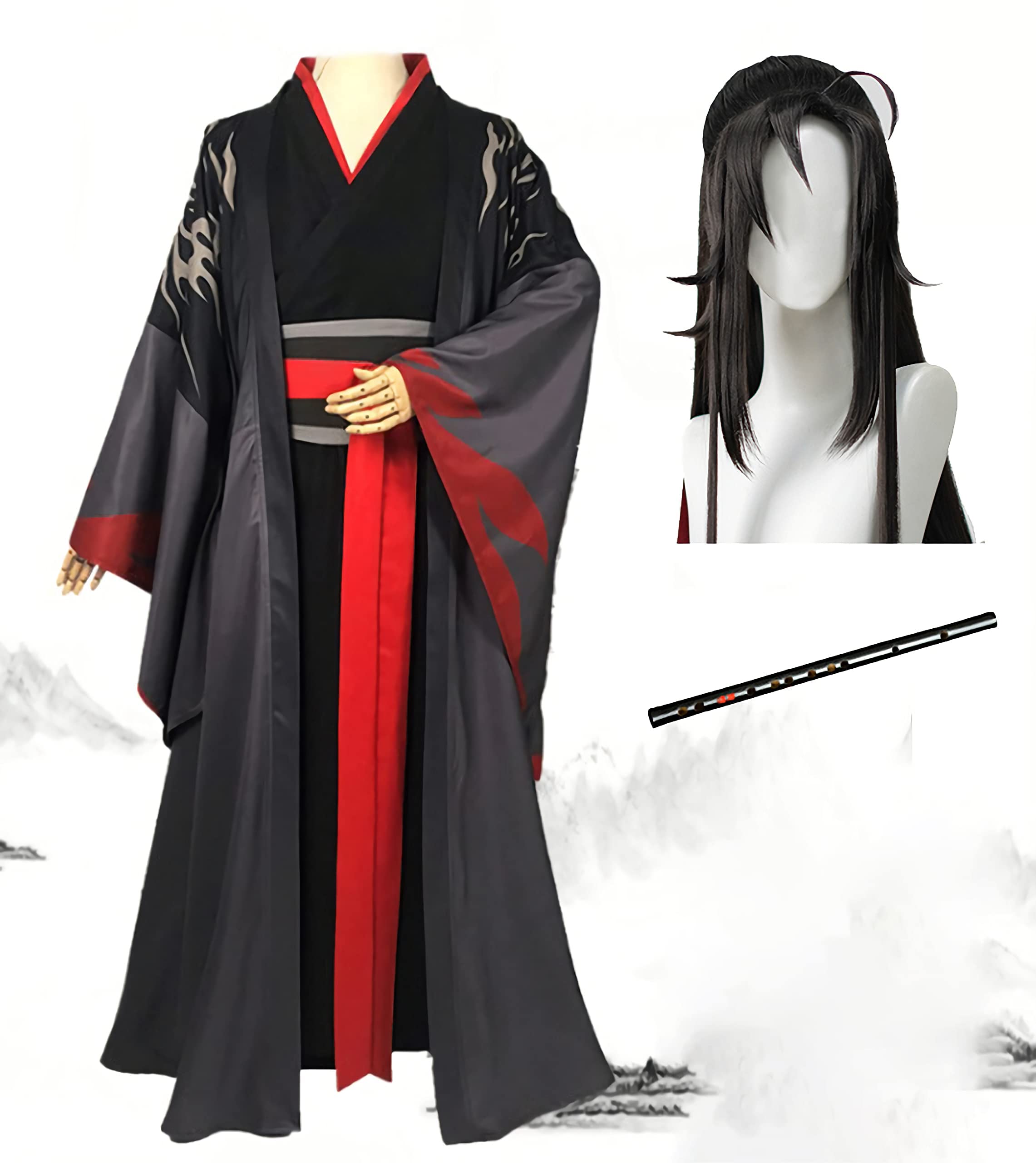 Grandmaster of Demonic Cultivation Mo Dao Zu Shi Cosplay Costume - Anime Hanfu Outfit for Halloween, Comic Con & Cosplay Events