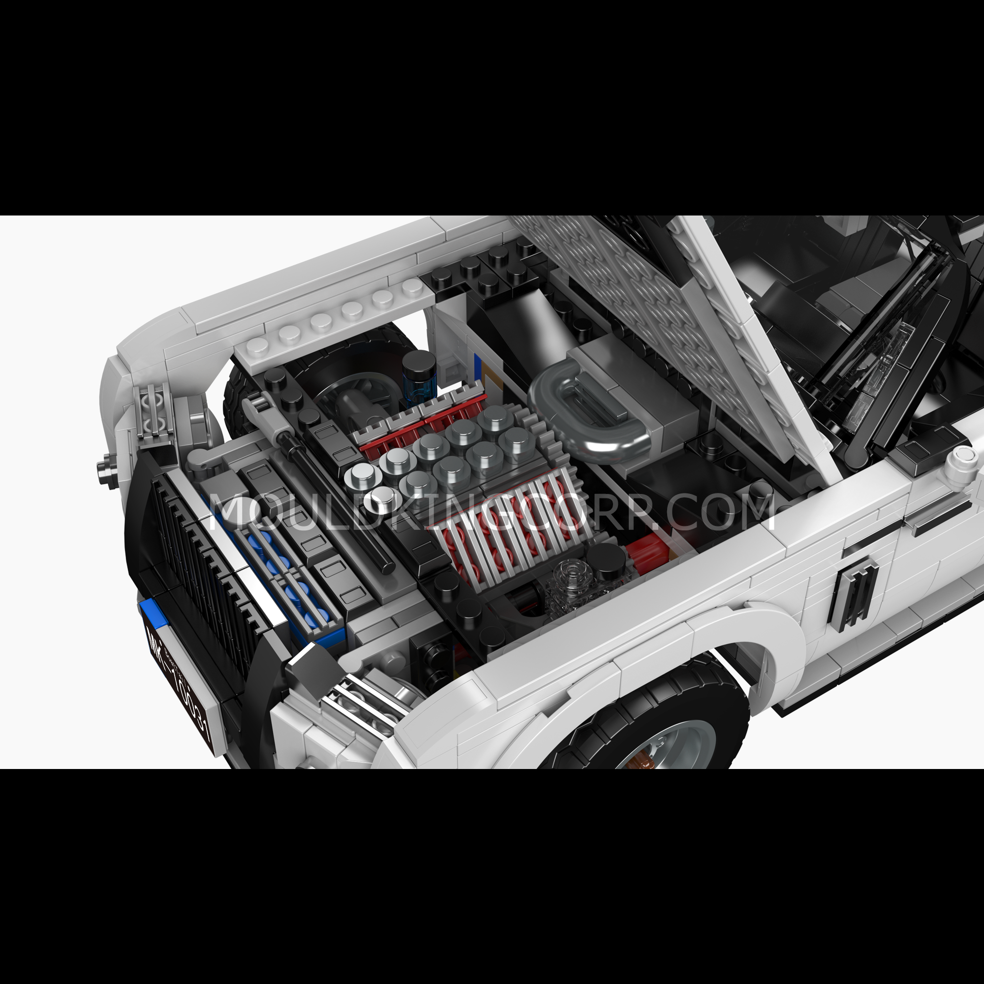 Mould King 10031 Wraith Luxury British Convertible Car Building Set | 1,603 Piece Model Kit for Adults & Teens | Perfect for Collectors, Display & Creative Play