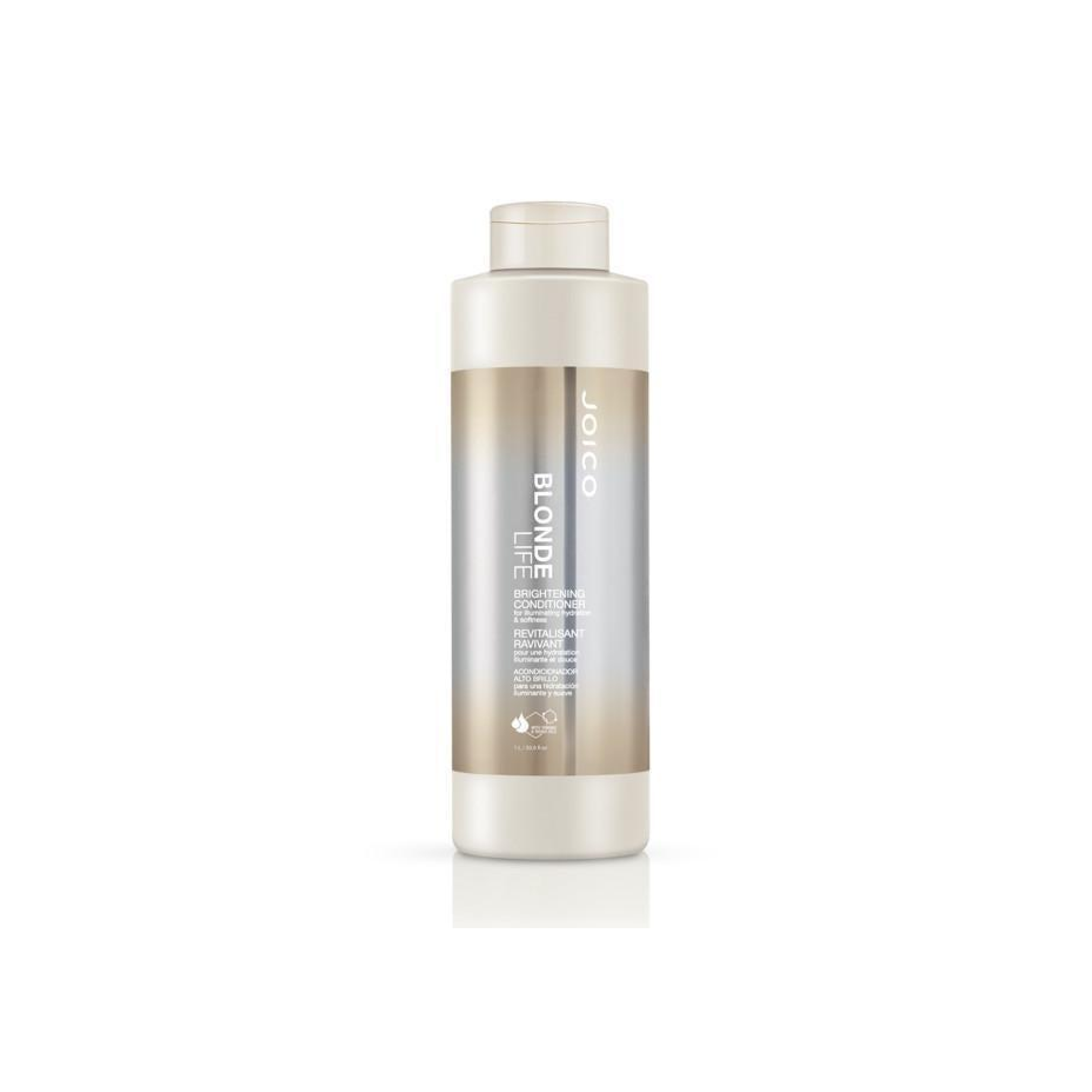 Blonde Life Brightening Conditioner for Color-Treated Hair - Hydrating & Toning Purple Shampoo for Blonde, Silver & Gray Hair - Salon Quality at Home - Perfect for Daily Use & Frizz Control