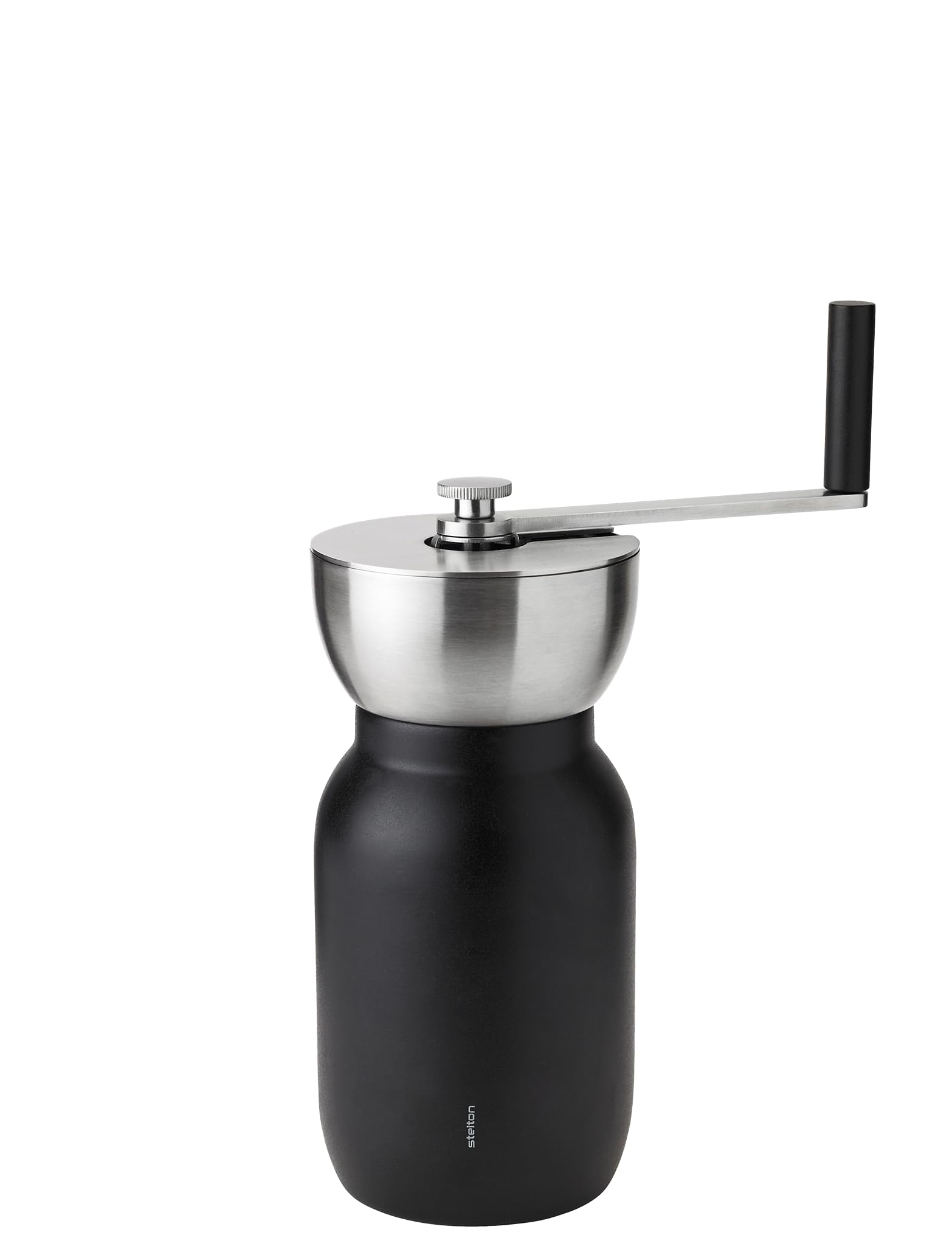 Premium Stainless Steel Manual Coffee Grinder - Adjustable Burr Mill for Espresso, French Press & Pour Over - Portable Hand Crank Coffee Bean Grinder for Home, Camping & Travel
