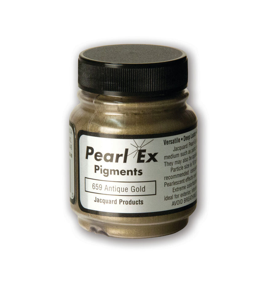 Pearl Ex Powdered Pigments - Jacquard Metallic Paint for Arts & Crafts - 1/2 oz - Perfect for Scrapbooking, Card Making & DIY Projects