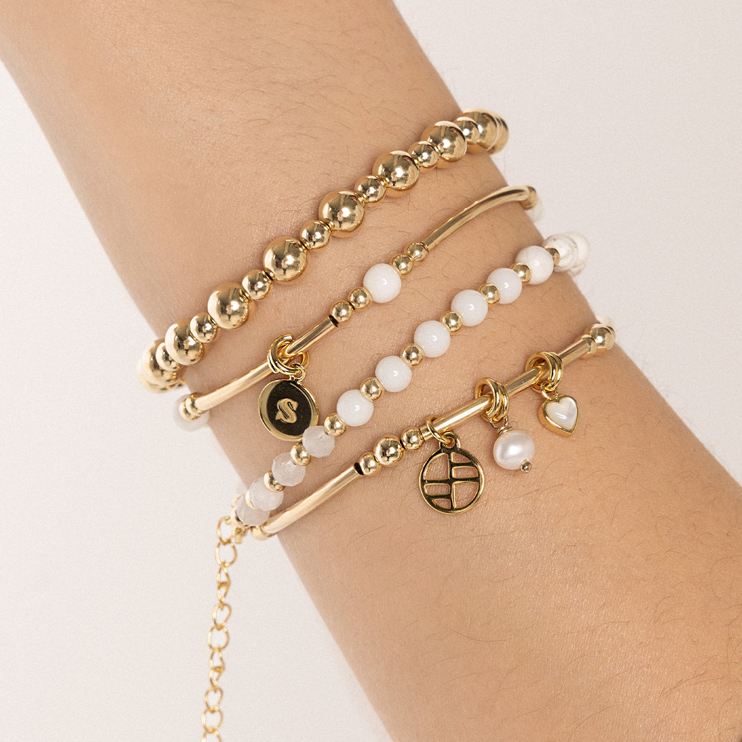 Devote Heart Charm Bracelet for Women - Elegant Adjustable Friendship Bracelet with Heart Pendant - Perfect Gift for Valentine's Day, Anniversary or Birthday - Wear Daily, Date Night or Special Occasions