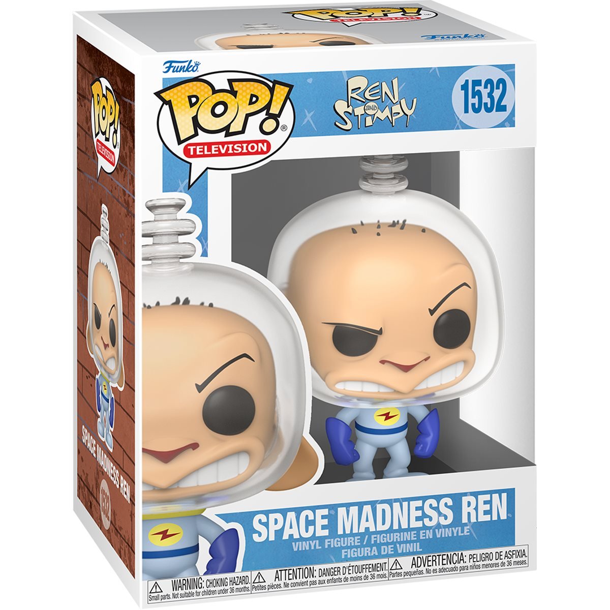 Ren & Stimpy: Space Madness Ren - Classic Cartoon Collectible for Fans | Perfect for Home Decor, Gift Giving & Pop Culture Displays