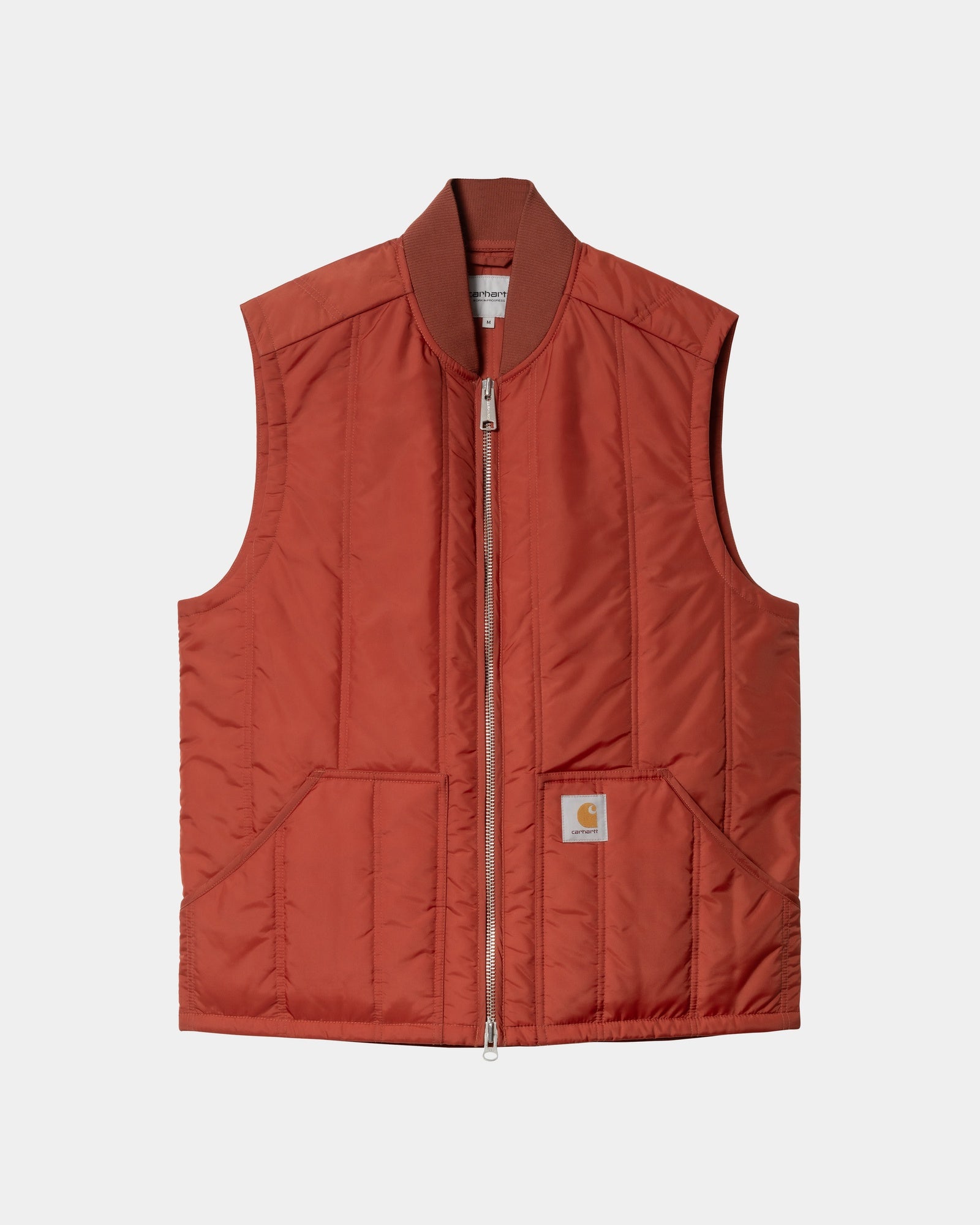 Lachlan Vest Liner for Men - Vermillion Red Lightweight Thermal Underlayer for Outdoor Activities, Hiking, and Winter Sports