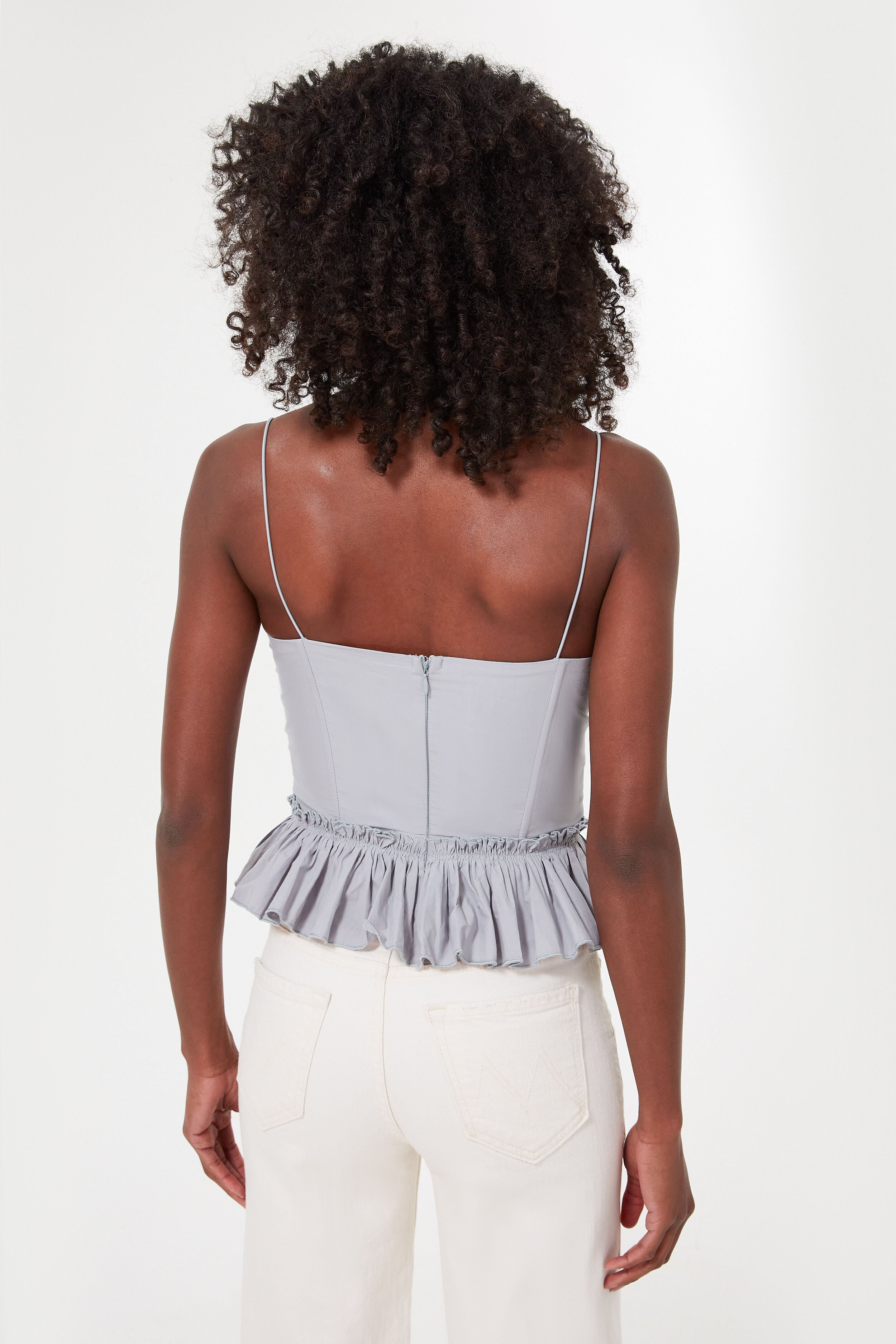 Blue Raina Bustier Top for Women - Sexy Lace Corset Top for Party, Date Night & Special Occasions
