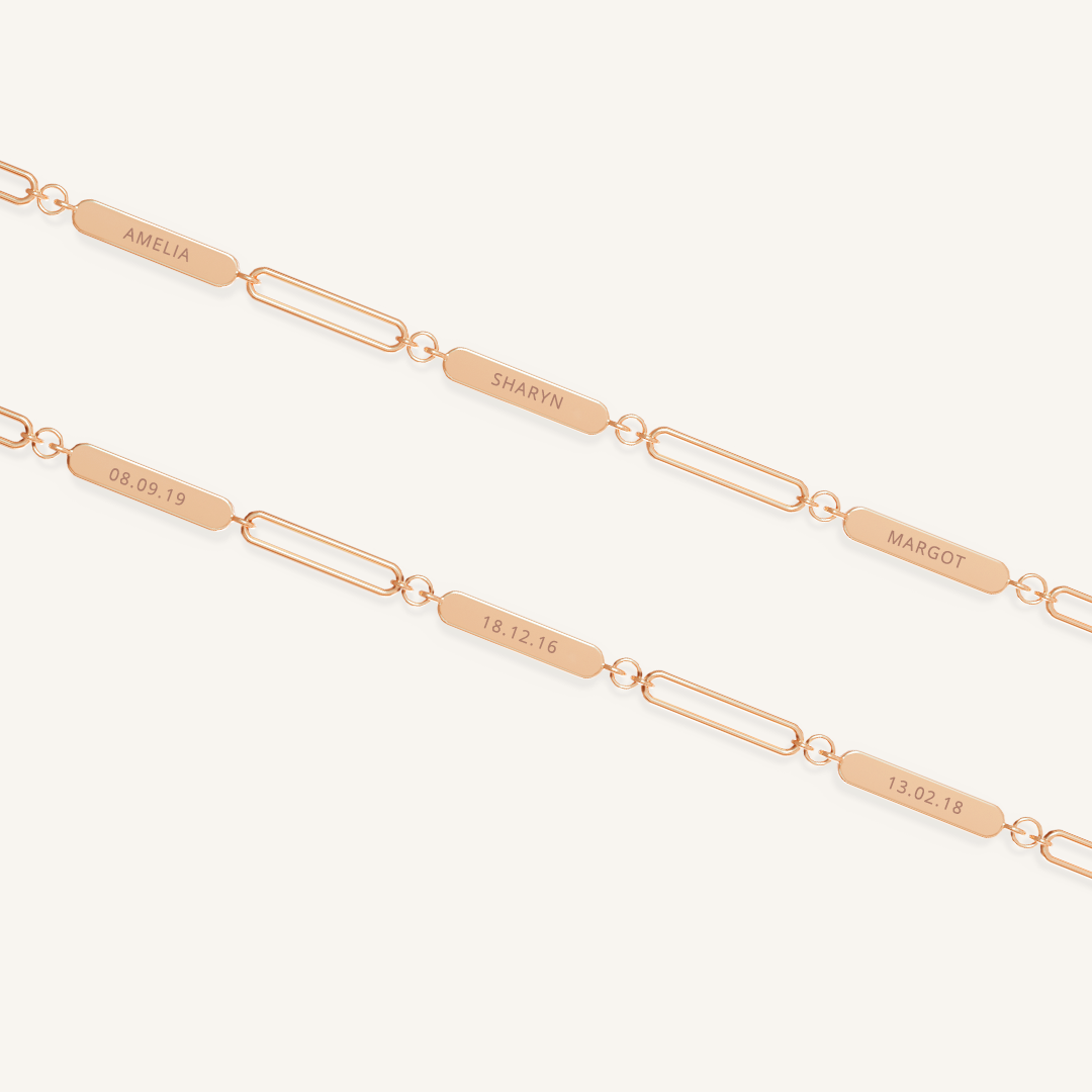 3-Panel Etch Chain Necklace for Women - Elegant Layered Pendant Necklace for Daily Wear & Special Occasions