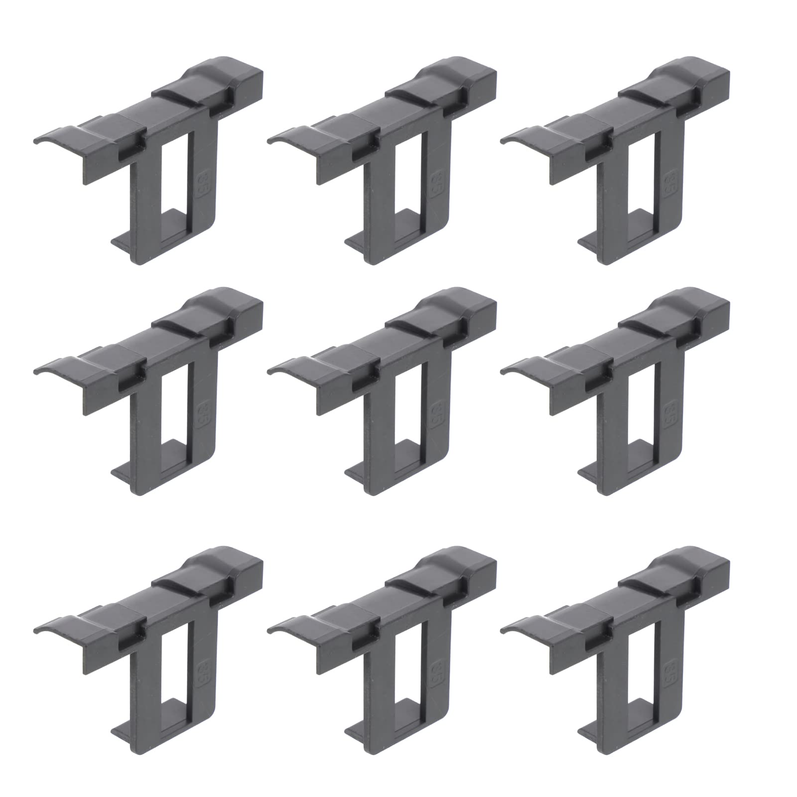 Scicalife 10Pcs Solar Panel Drainage Clips - Waterproof Photovoltaic Panel Mounting Clamps for Efficient Water Drainage | Ideal for Rooftop Solar Systems & Off-Grid Installations