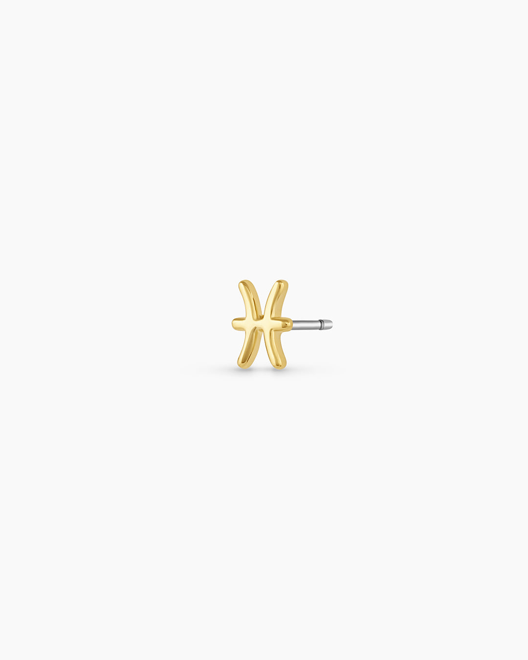 Zodiac Single Stud Earrings - Gold Plated Zodiac Sign Jewelry for Women - Perfect for Daily Wear, Gifts & Special Occasions