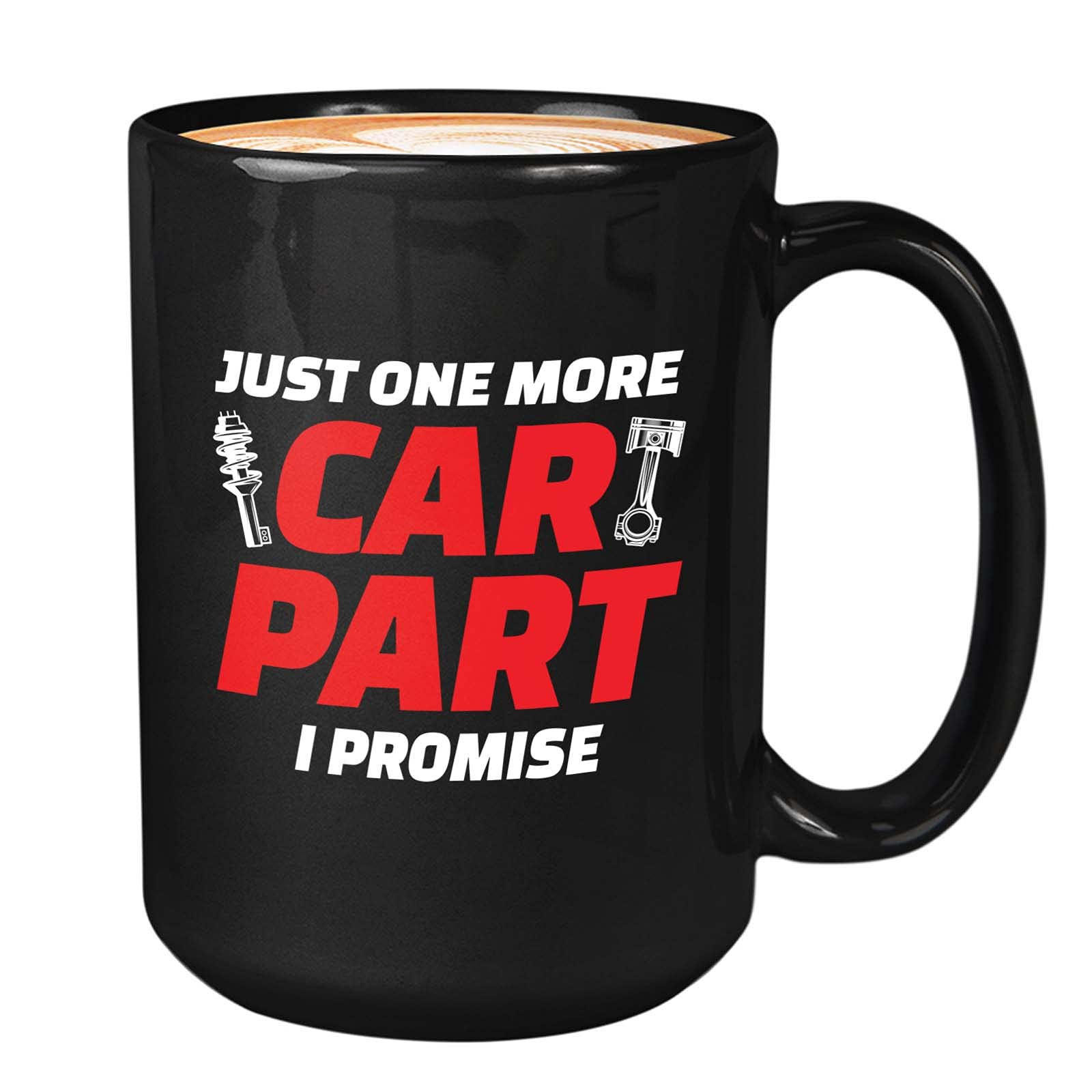 Funny Bubble Hugs Car Guy Coffee Mug 15oz Black - Perfect Gift for Car Lovers, Mechanics & Racing Enthusiasts - Ideal for Garage, Workshop & Office Use