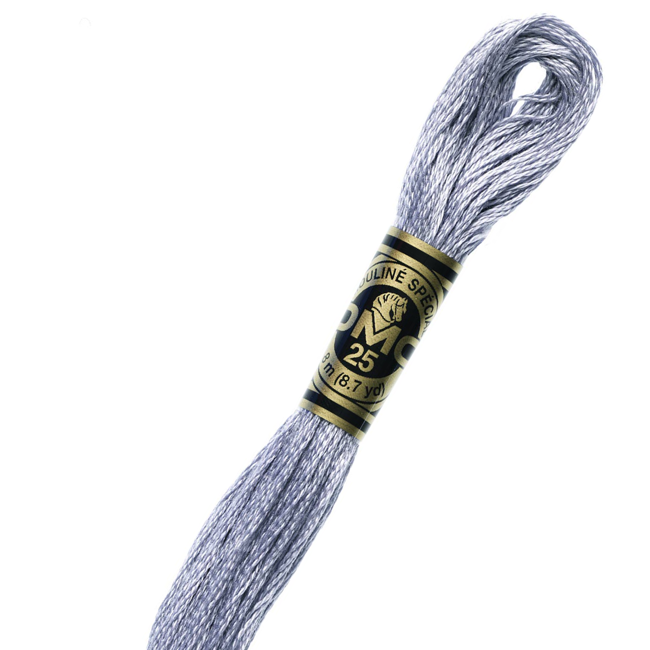 DMC 318 Cotton Embroidery Floss - 6 Stranded Premium Thread for Cross Stitch, Needlework & Hand Embroidery - Perfect for DIY Crafts, Scrapbooking & Home Decor Projects
