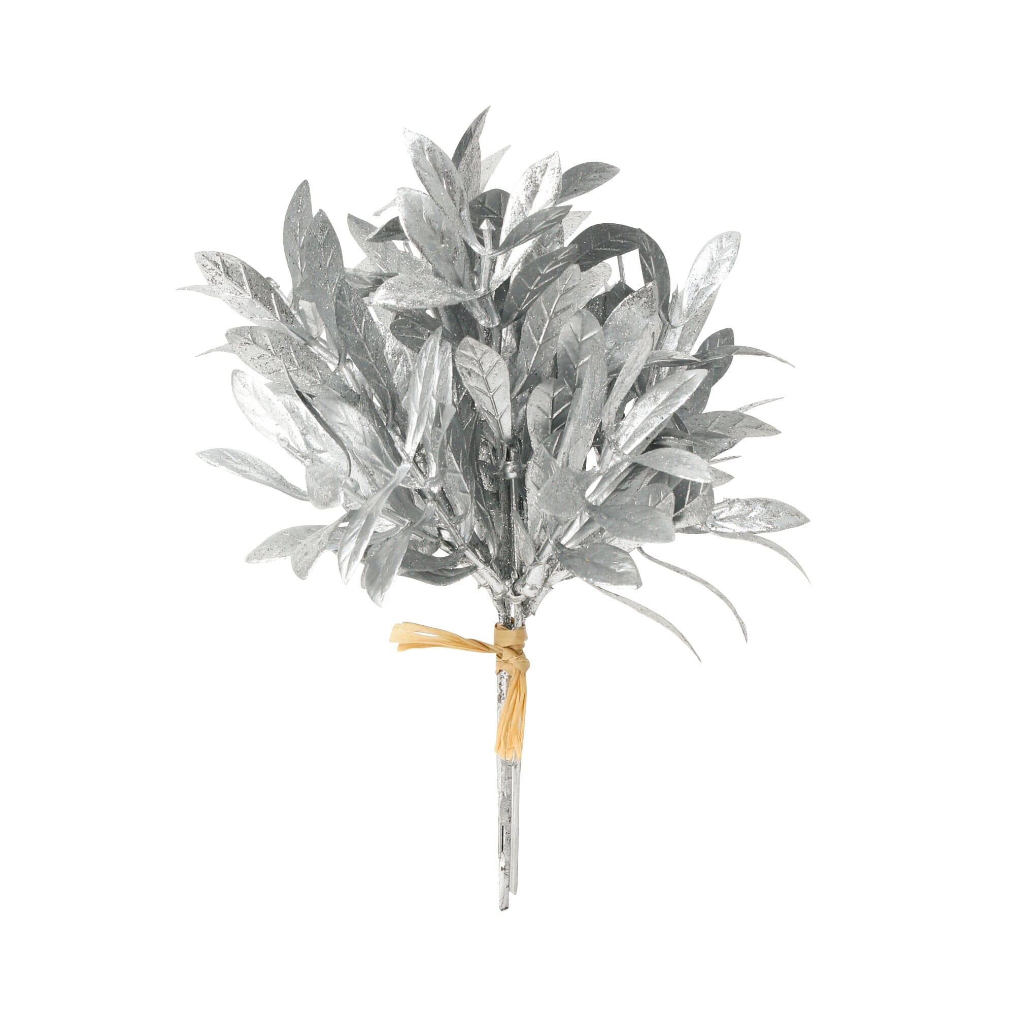 Artplants Artificial Silver Leaf Bouquet - Elegant Home Decor for Weddings, Parties & Centerpieces