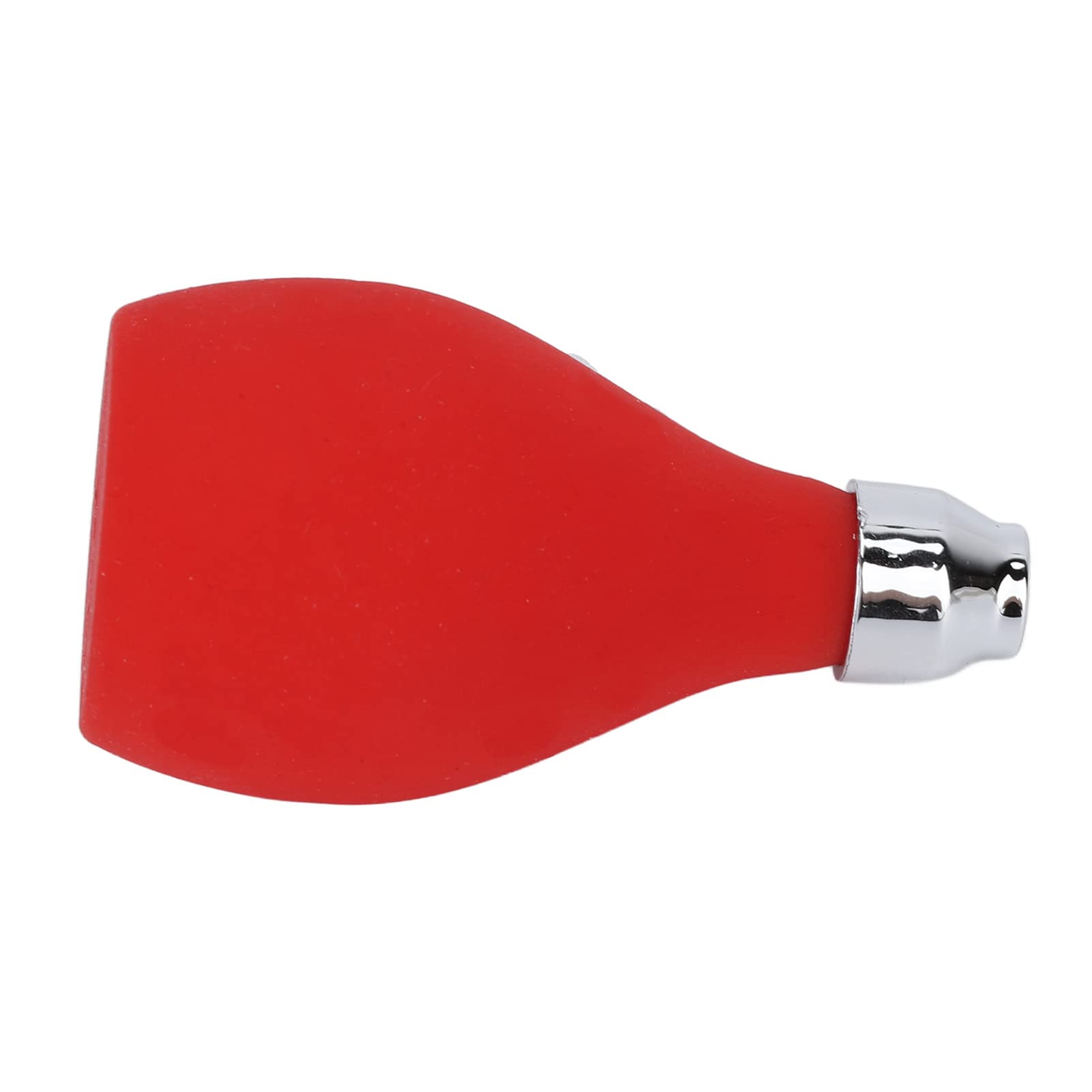 Refillable Hair Fiber Powder Blower - Empty Spray Bottle for Talcum, Prickly Heat & Styling Powder - Silicone Squeeze Applicator (Red) | Perfect for Hair Styling, Baby Care & Makeup Touch-Ups