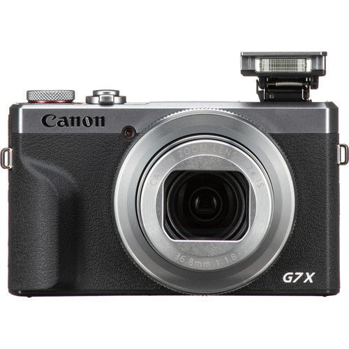 Canon PowerShot G7 X Mark III Digital Camera 20.1MP 4K Vlogging Camera with 4.2x Optical Zoom, Wi-Fi & Bluetooth - Silver - Perfect for Travel, YouTube & Content Creation
