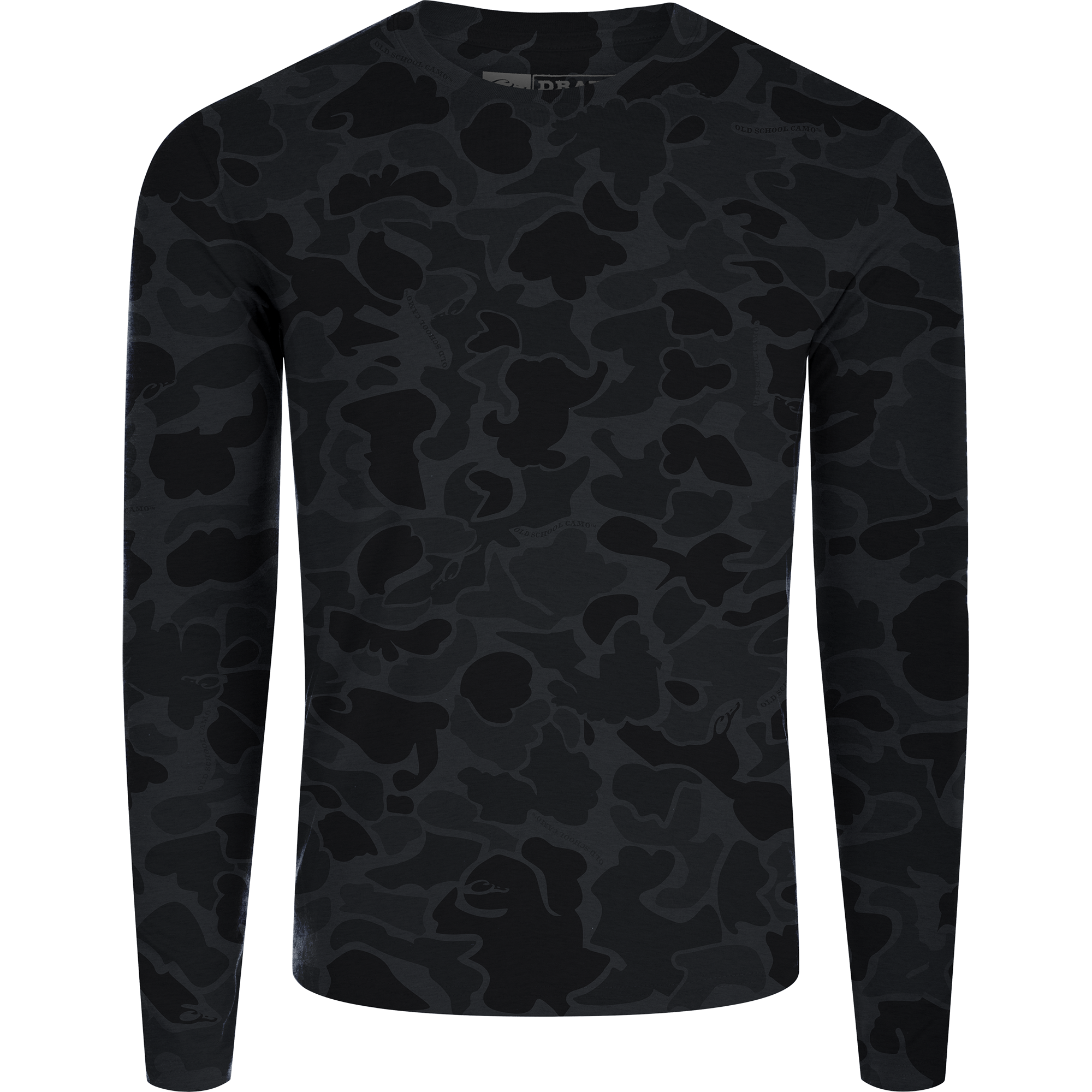 Hunter Creek Bamboo Long Sleeve Crew Neck Shirt for Men - Soft & Breathable Casual Wear - Perfect for Hiking, Camping & Outdoor Activities